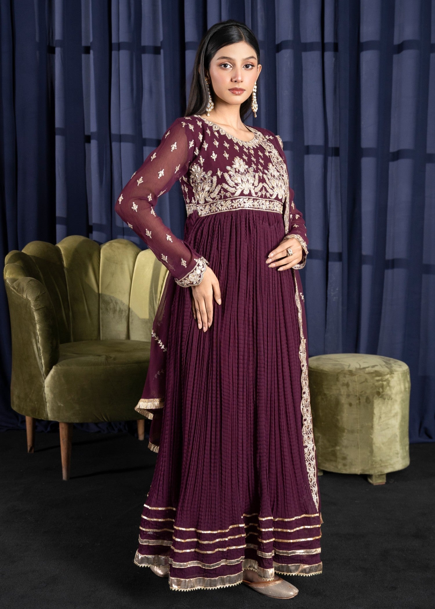 Laal Clothing LJR 043 Women 3pcs