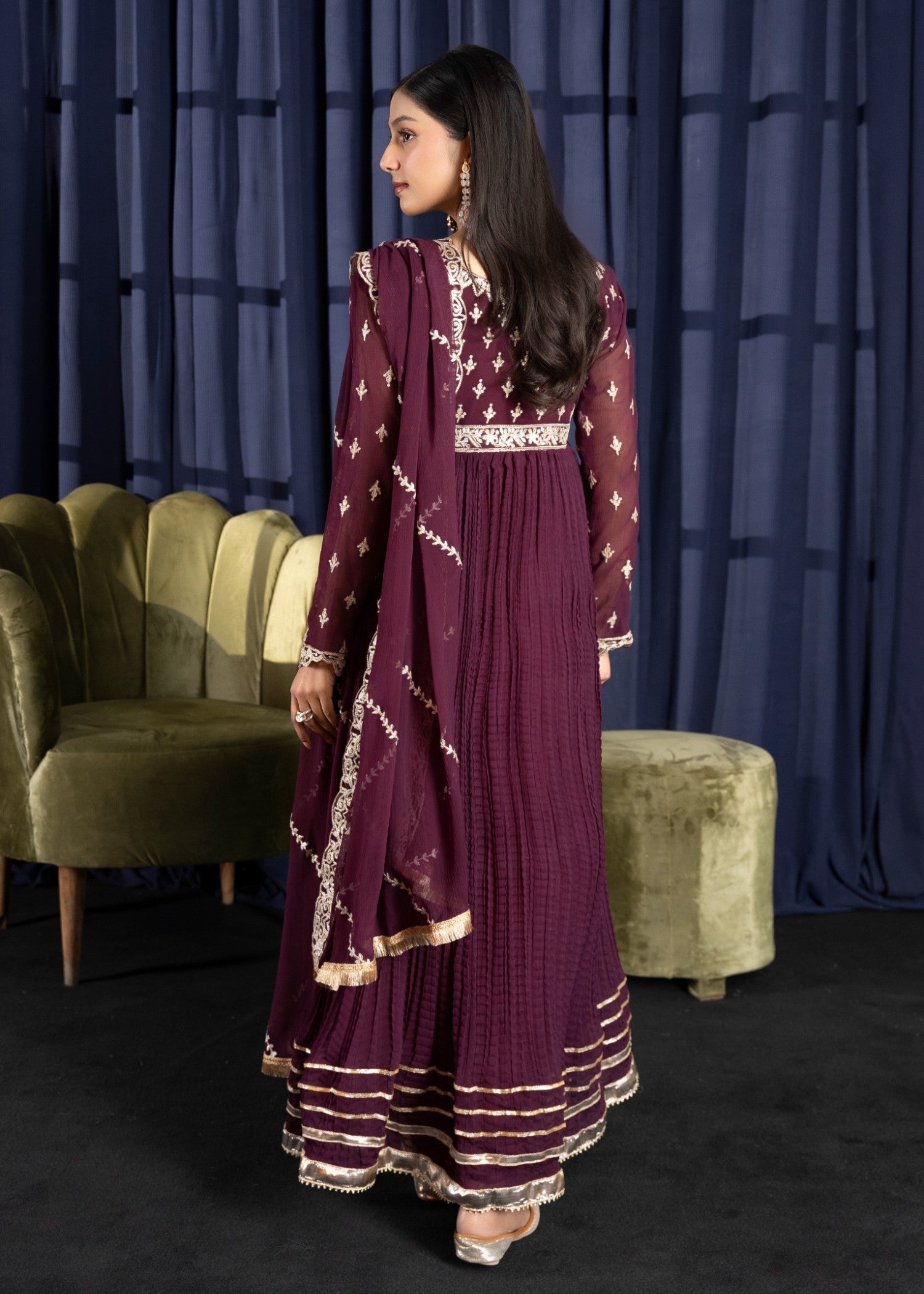 Laal Clothing LJR 043 Women 3pcs