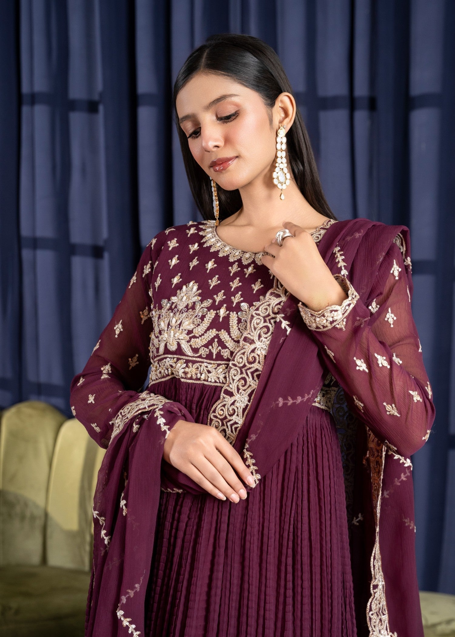 Laal Clothing LJR 043 Women 3pcs