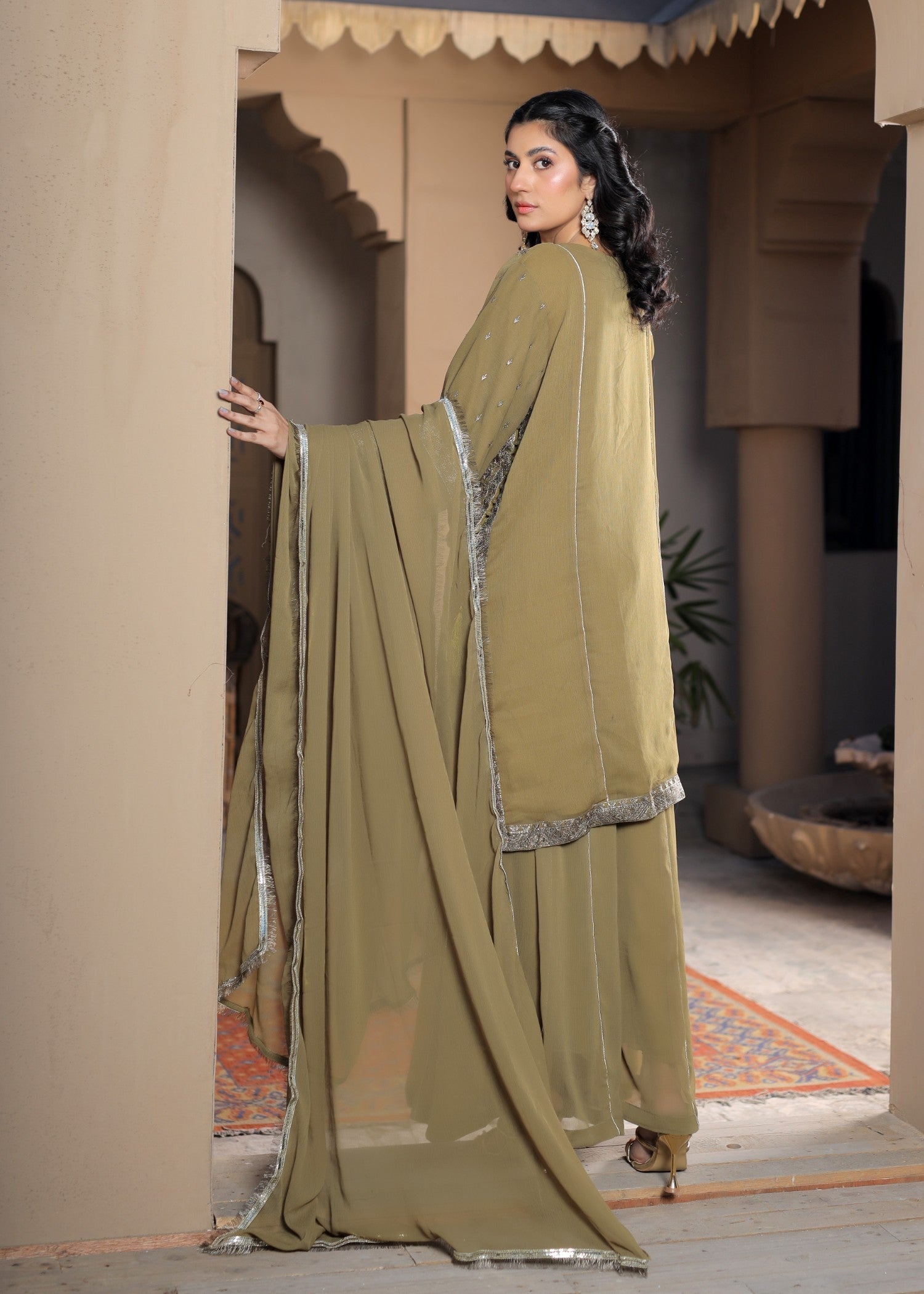 Pehnawa Fashion CHARMING CHIFFON Women 3pcs