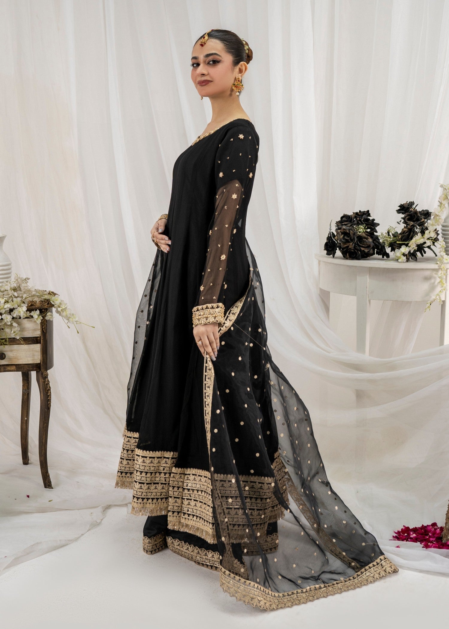 Pehnawa By Bin Akram’s AABROO CHIFFON Women 3pcs