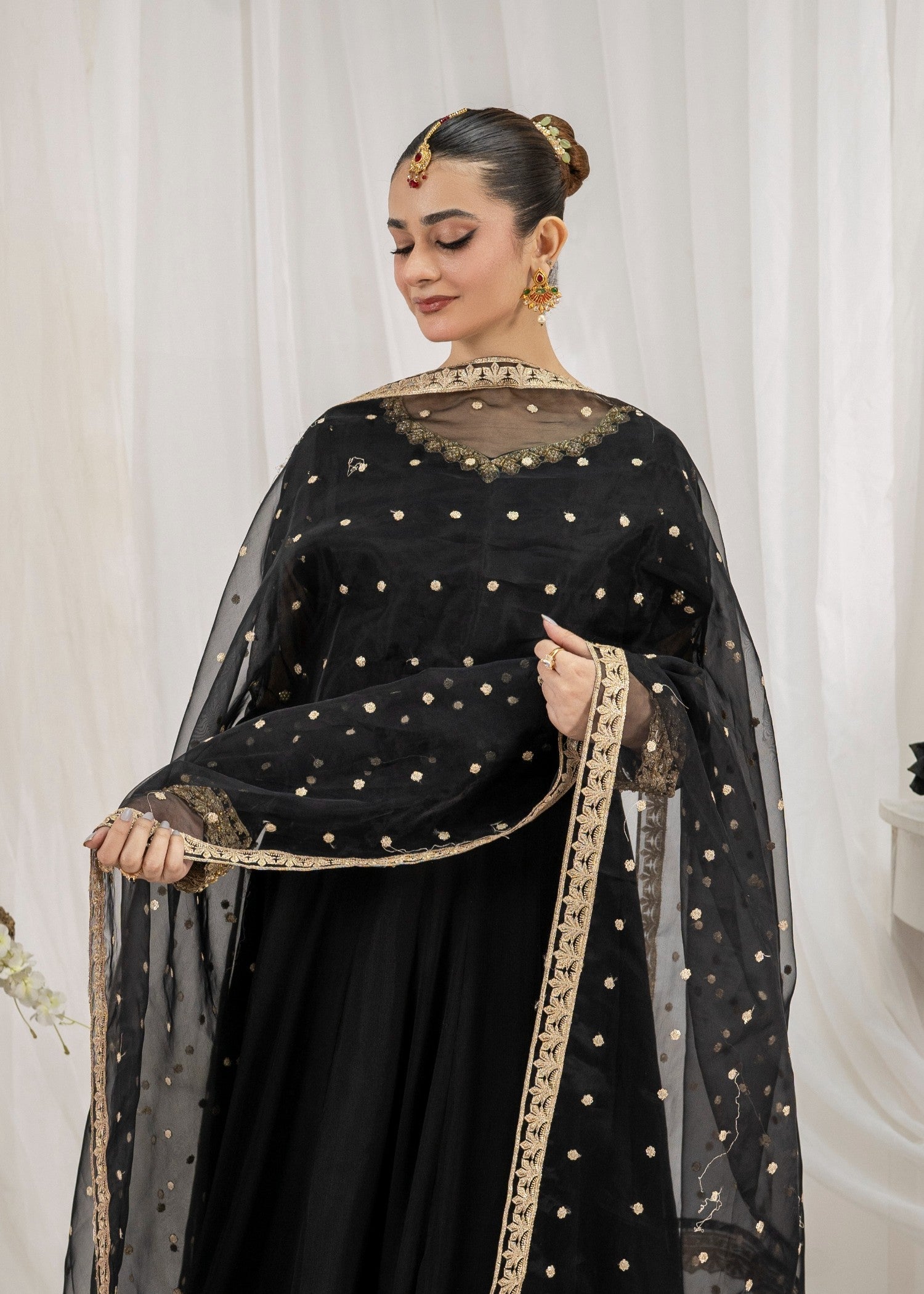 Pehnawa By Bin Akram’s AABROO CHIFFON Women 3pcs