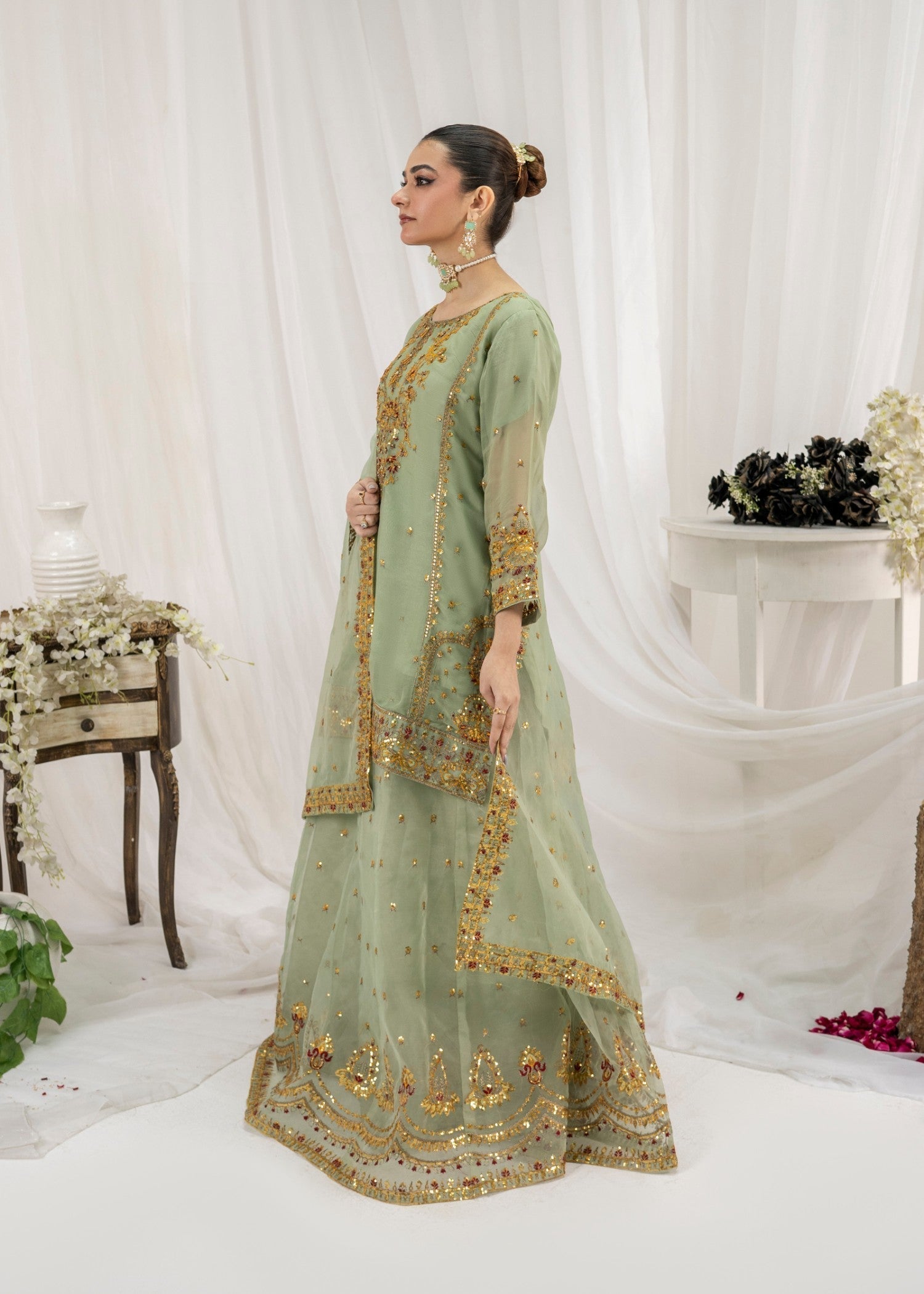 Pehnawa By Bin Akram’s ZARAFSHAAN Chiffon Women 3pcs