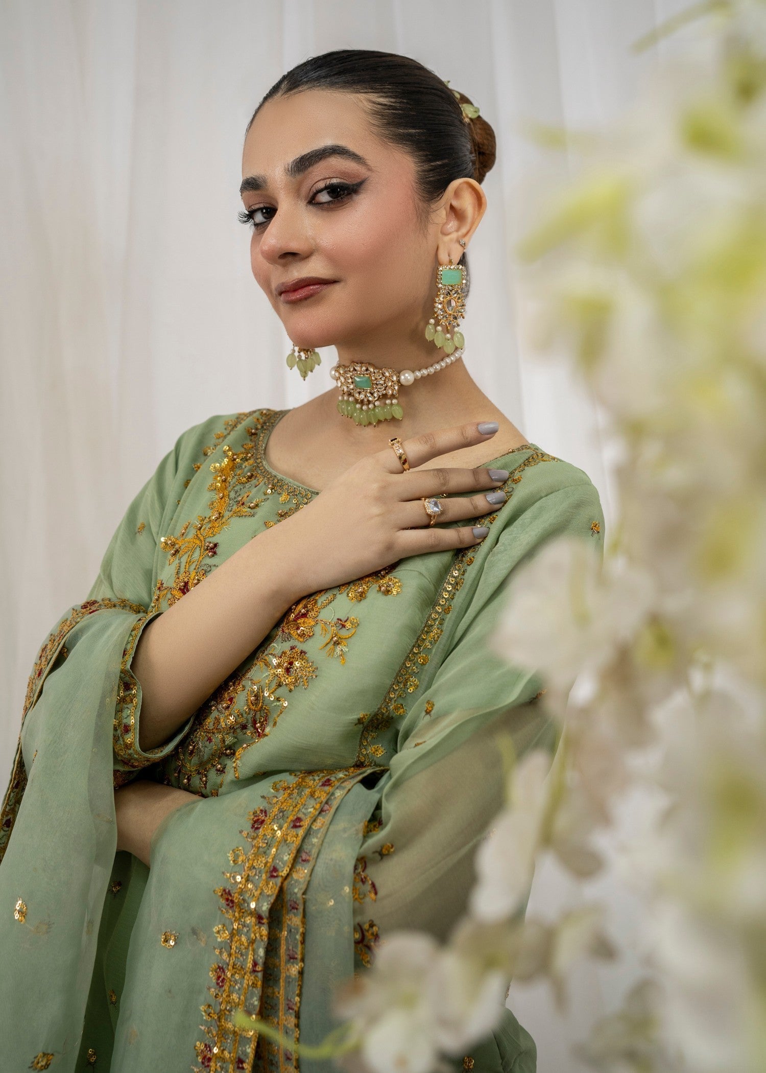 Pehnawa By Bin Akram’s ZARAFSHAAN Chiffon Women 3pcs