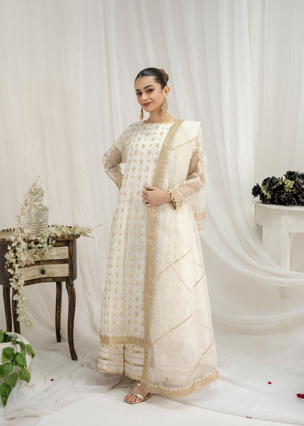 Pehnawa By Bin Akram’s MAHRUKH ORGANZA Women 4pcs