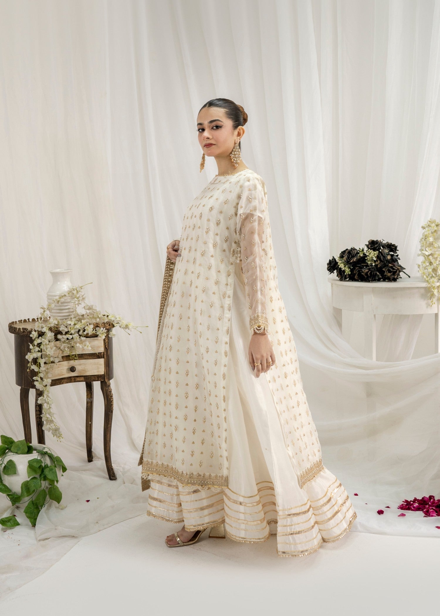 Pehnawa By Bin Akram’s MAHRUKH ORGANZA Women 4pcs