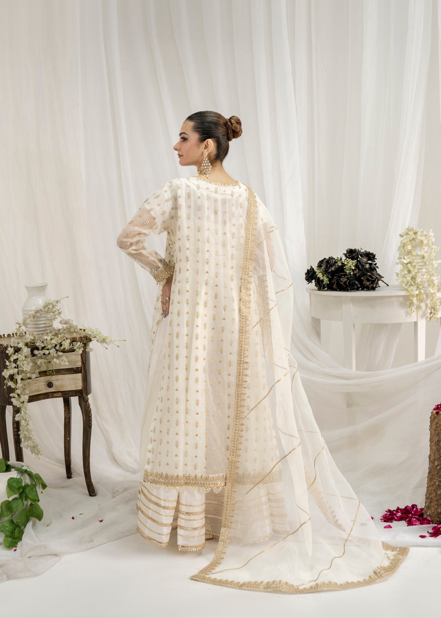 Pehnawa By Bin Akram’s MAHRUKH ORGANZA Women 4pcs