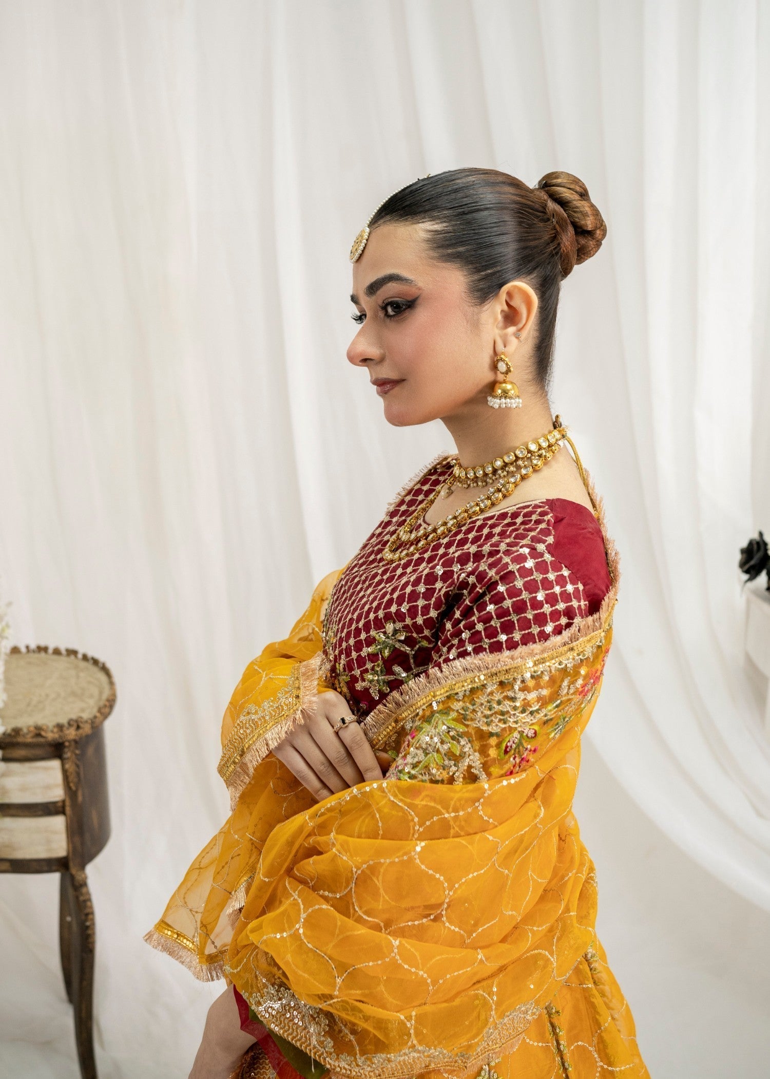 Pehnawa By Bin Akram’s JAHANARA Organza Women 4pcs