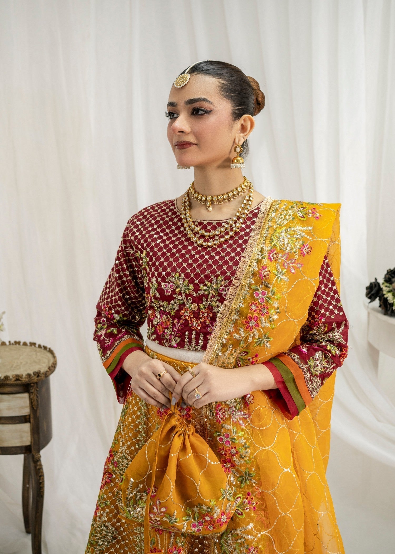 Pehnawa By Bin Akram’s JAHANARA Organza Women 4pcs