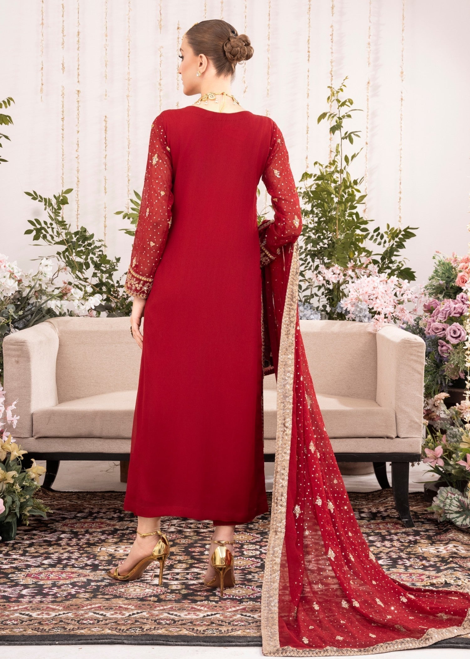 Agha Jaan Studio SHAHANA Women 3pcs