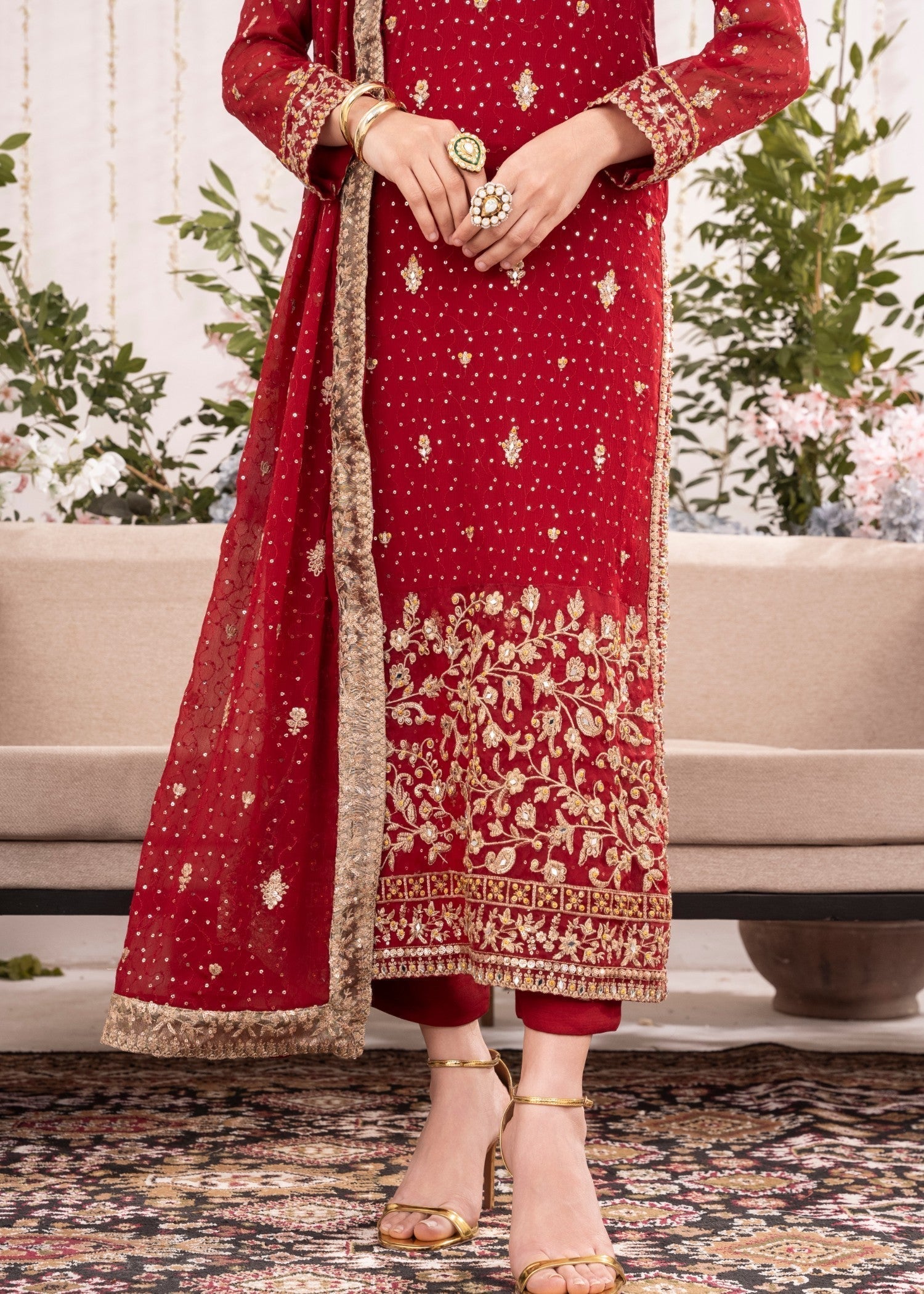 Agha Jaan Studio SHAHANA Women 3pcs