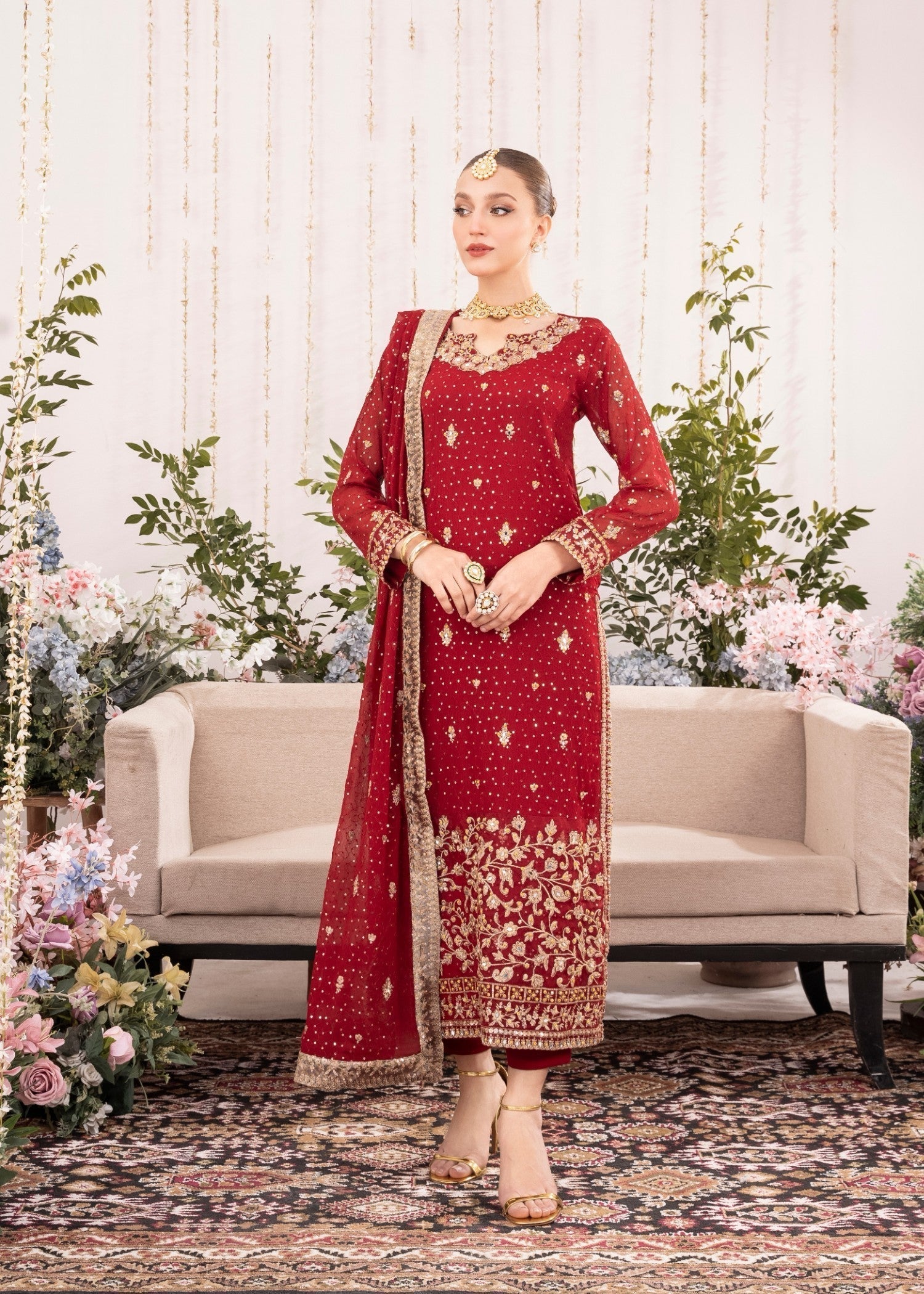 Agha Jaan Studio SHAHANA Women 3pcs