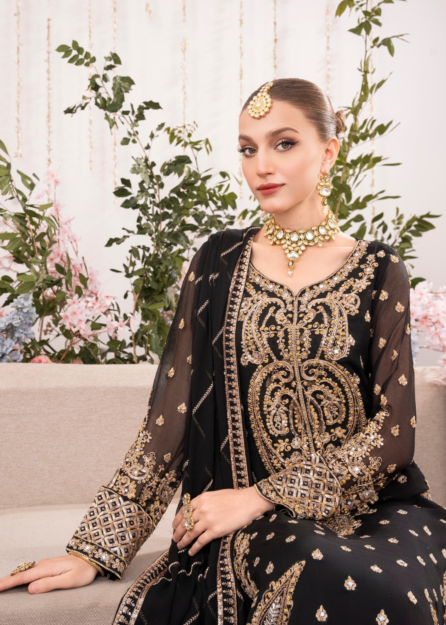 Agha Jaan Studio MUSHQ Women 3pcs