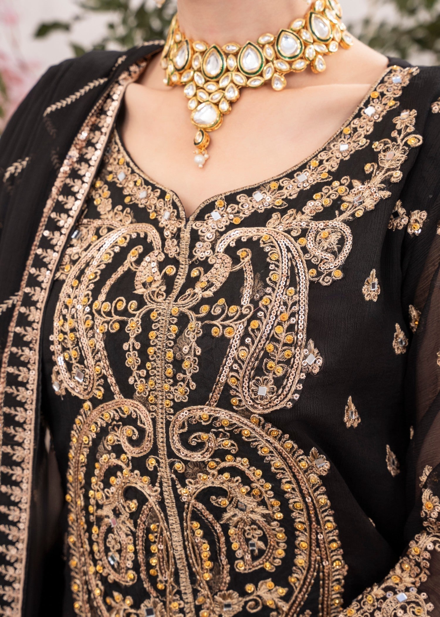 Agha Jaan Studio MUSHQ Women 3pcs