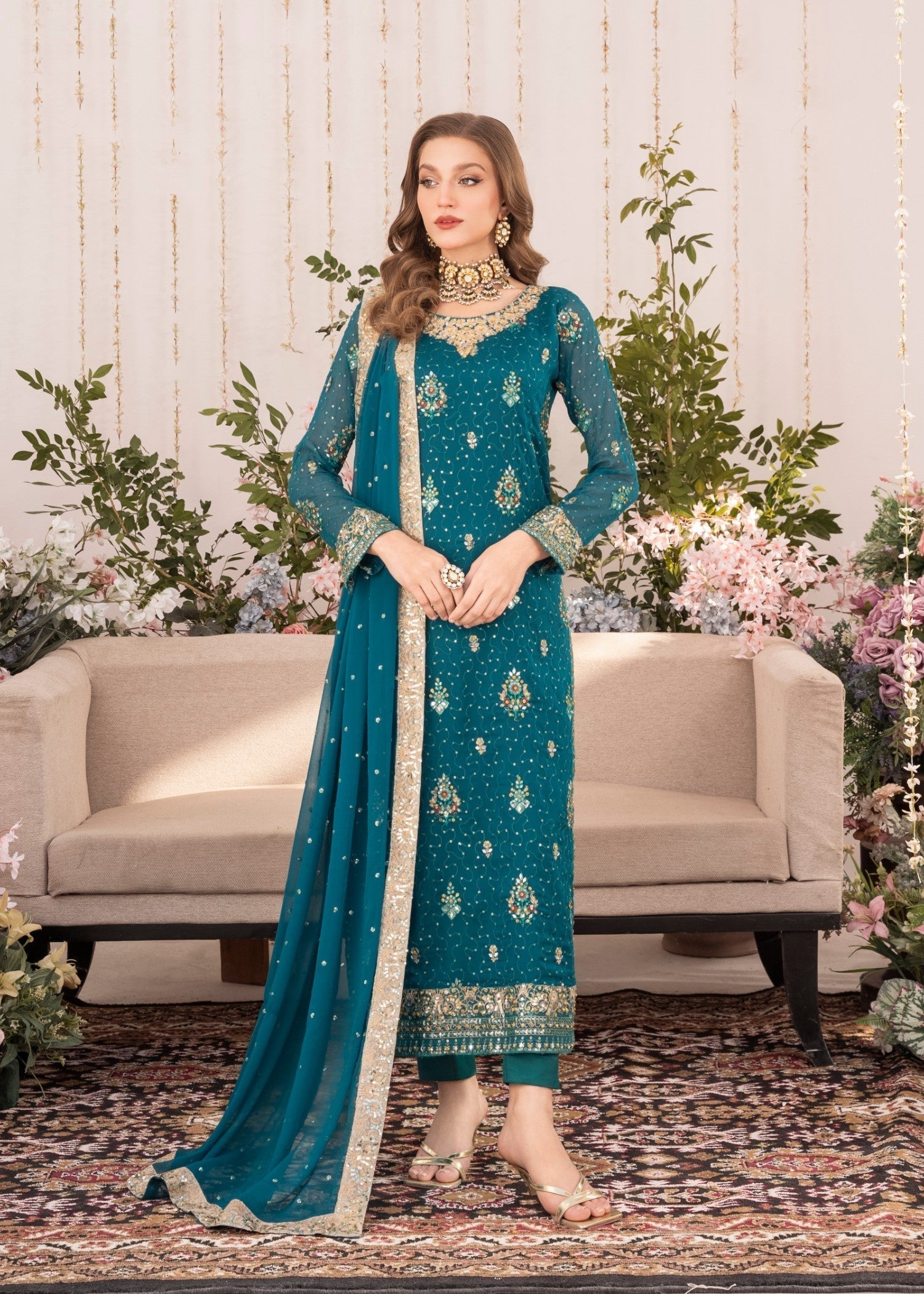Agha Jaan Studio RUKHSAR Women 3pcs