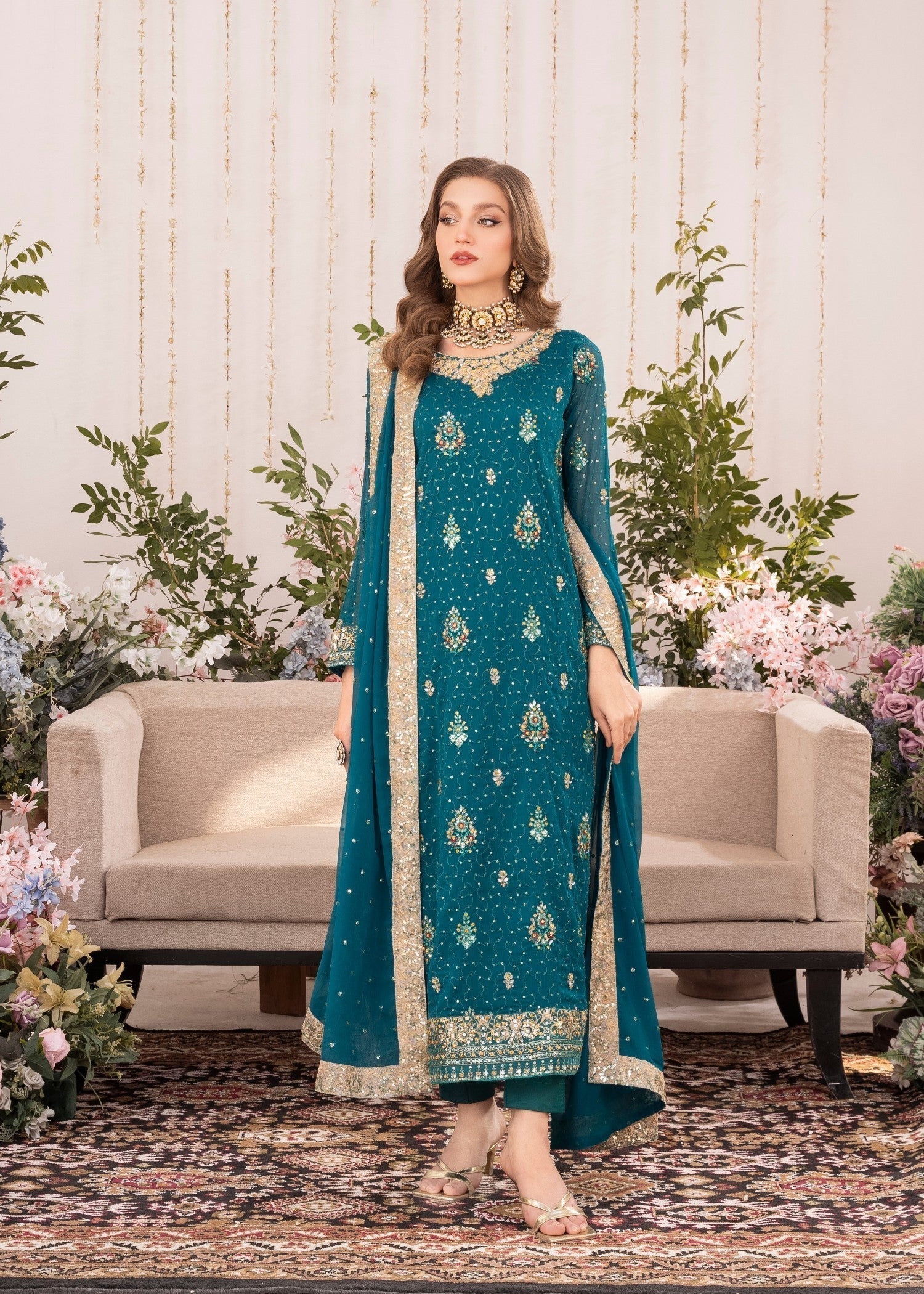 Agha Jaan Studio RUKHSAR Women 3pcs