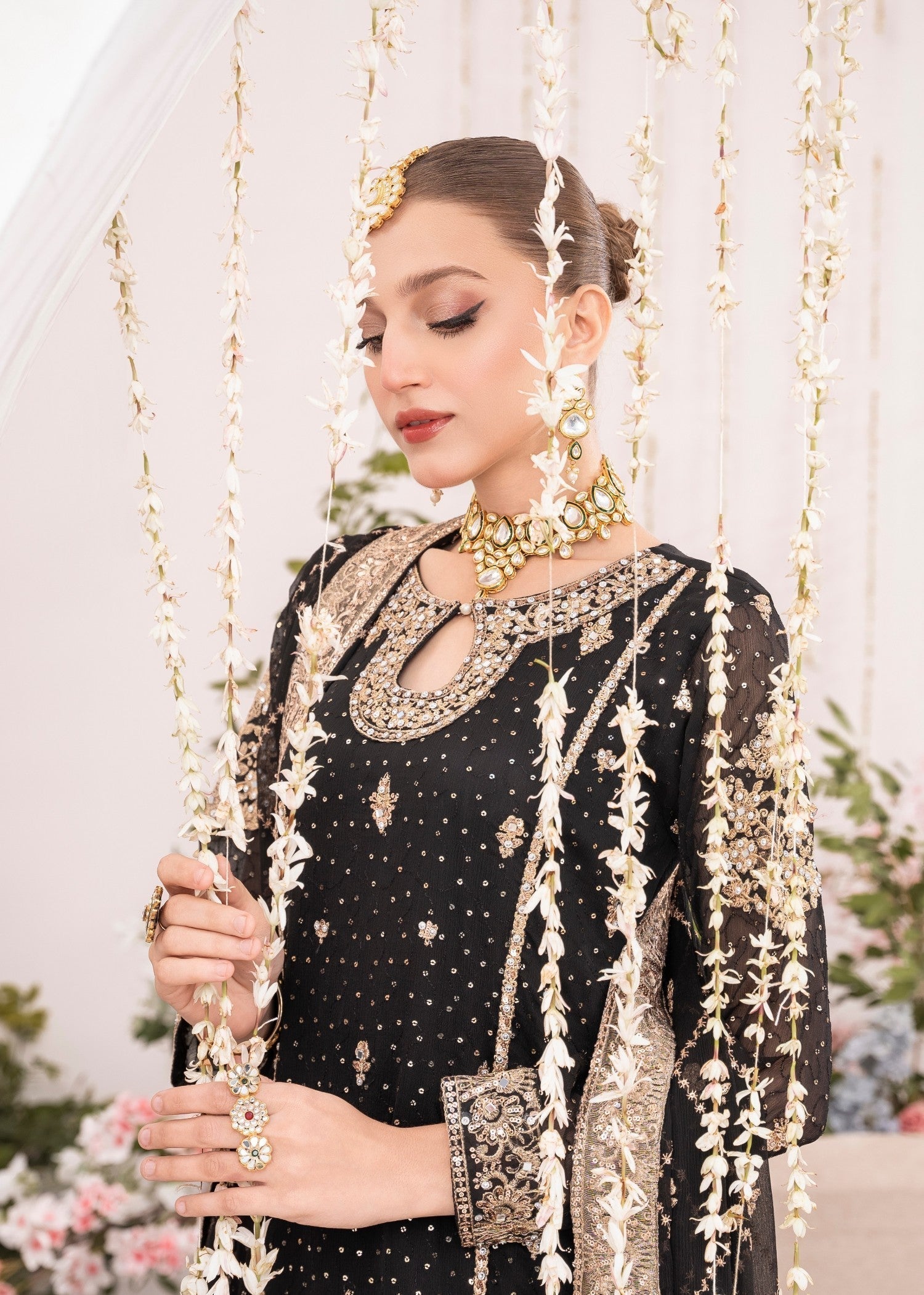 Agha Jaan Studio JHUMKA Women 3pcs