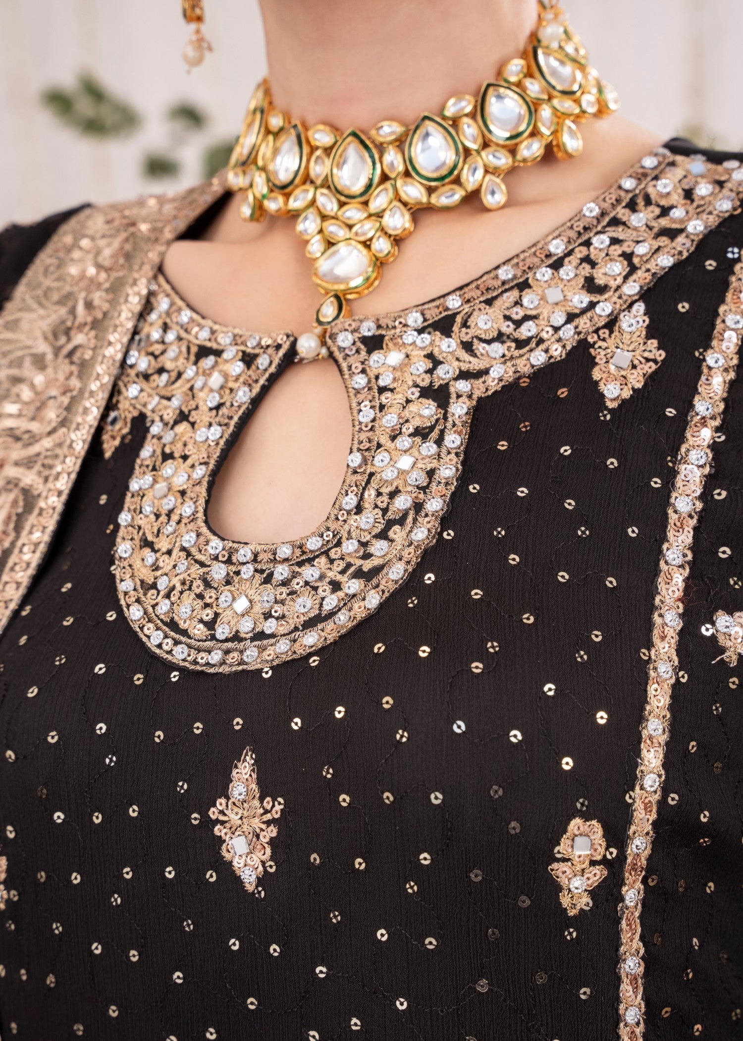 Agha Jaan Studio JHUMKA Women 3pcs