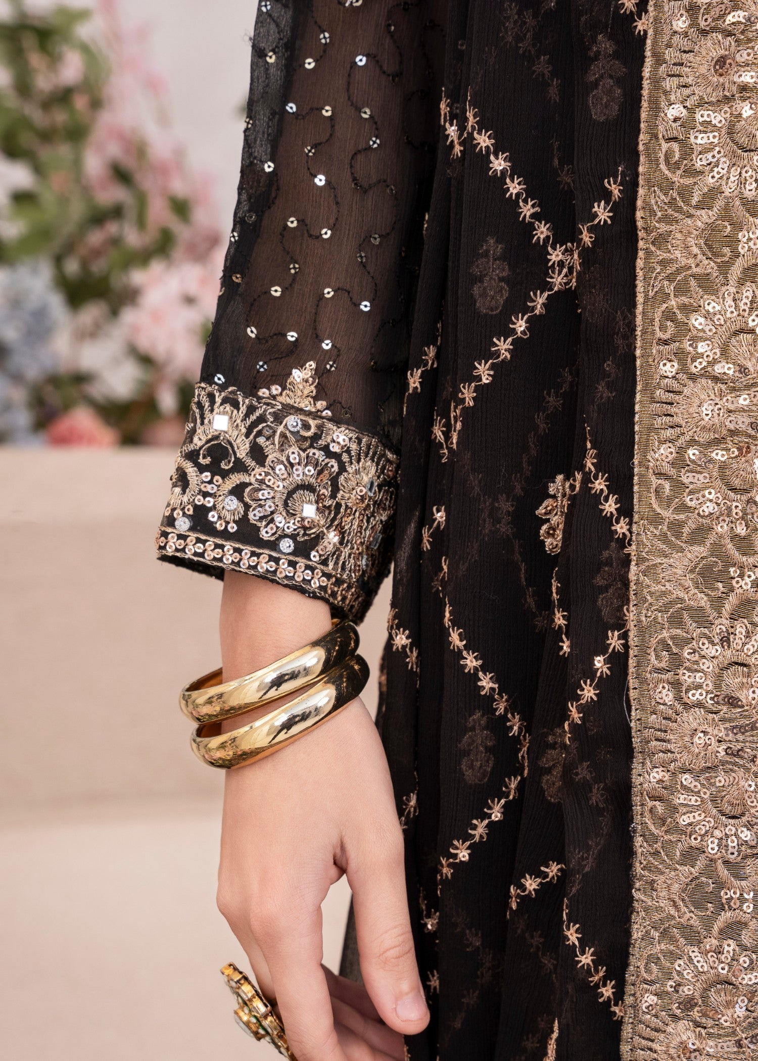 Agha Jaan Studio JHUMKA Women 3pcs