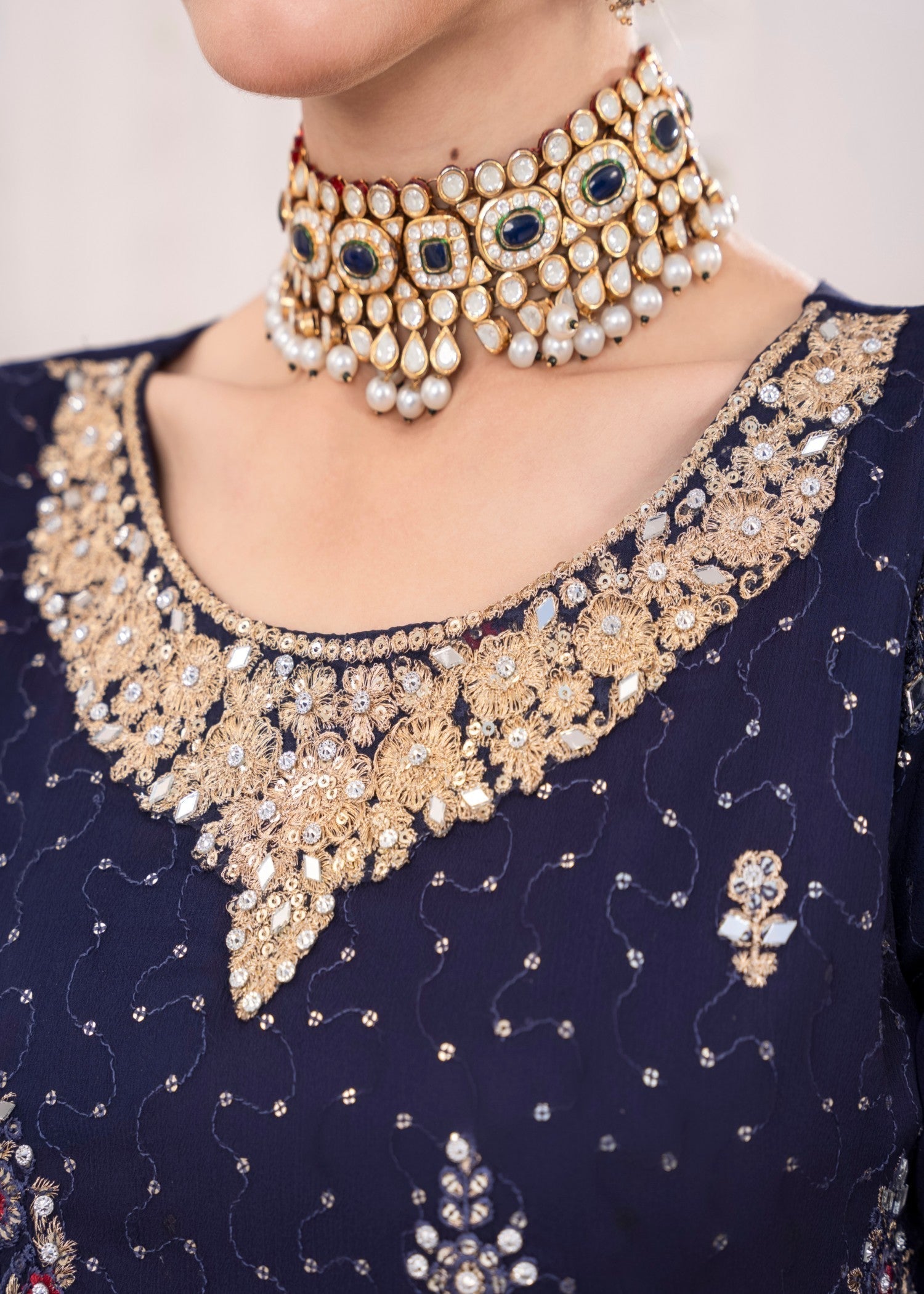 Agha Jaan Studio SHABNAMI Women 3pcs