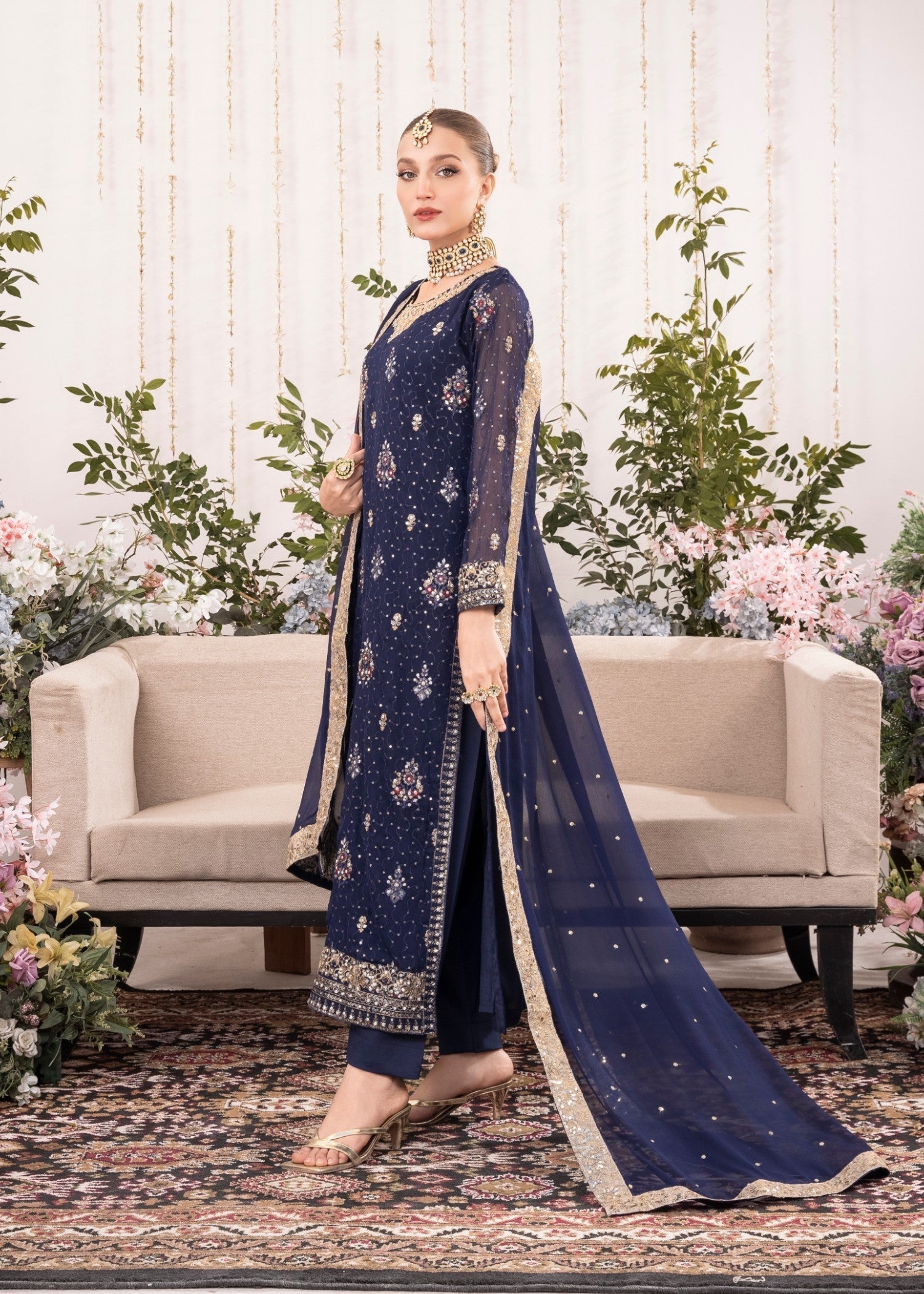 Agha Jaan Studio SHABNAMI Women 3pcs