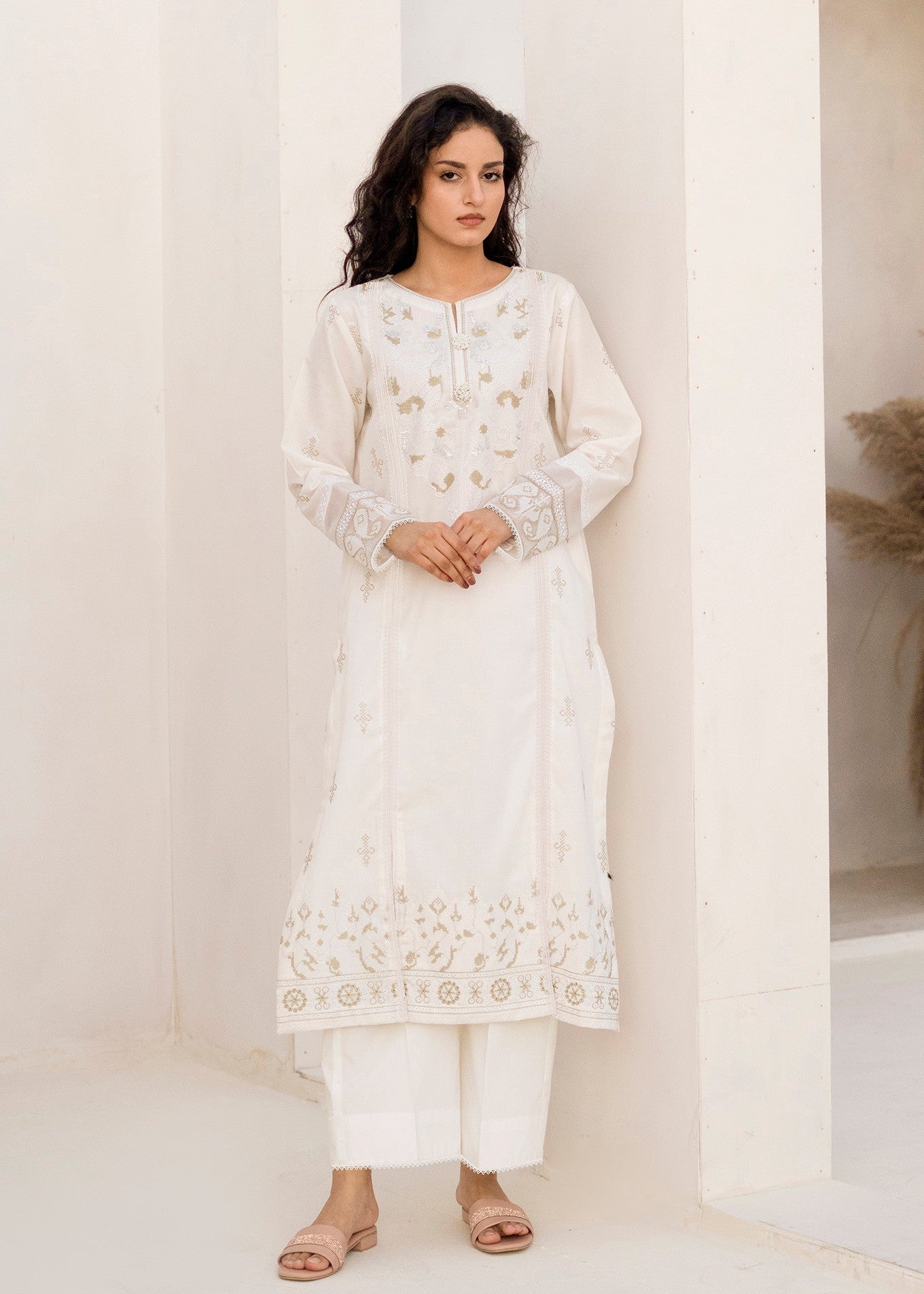 Kross Kulture 01417 Dastoor Khaddar Women 2pcs