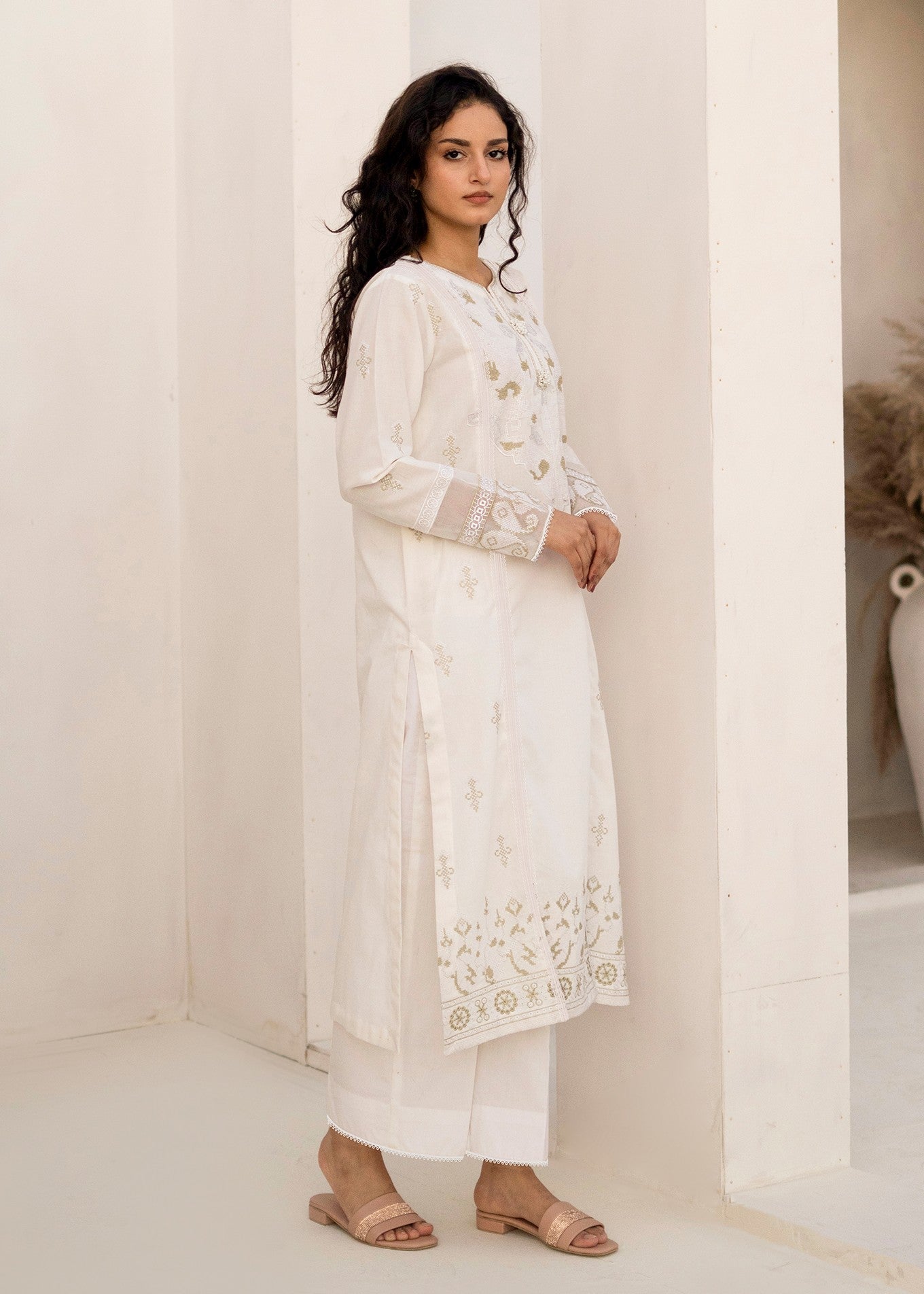 Kross Kulture 01417 Dastoor Khaddar Women 2pcs