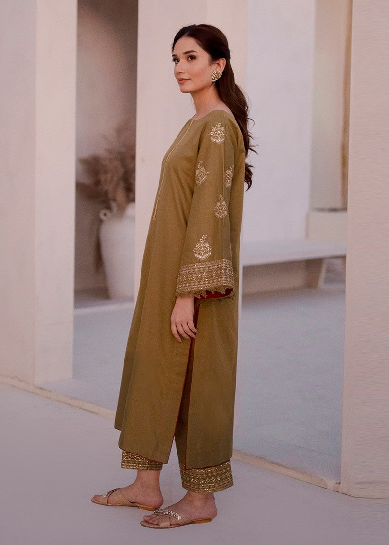 Kross Kulture 01418 KHADDAR DASTOOR Women 2pcs