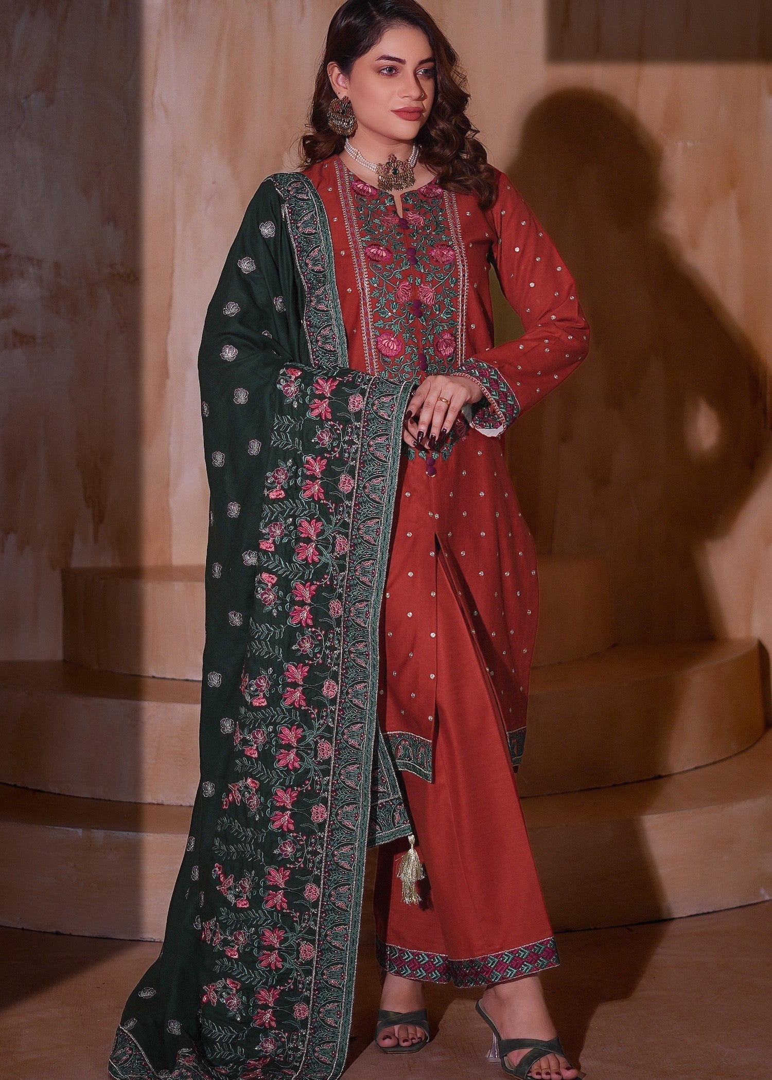 Aayra AY1145 Autumn Ember Women 3pcs