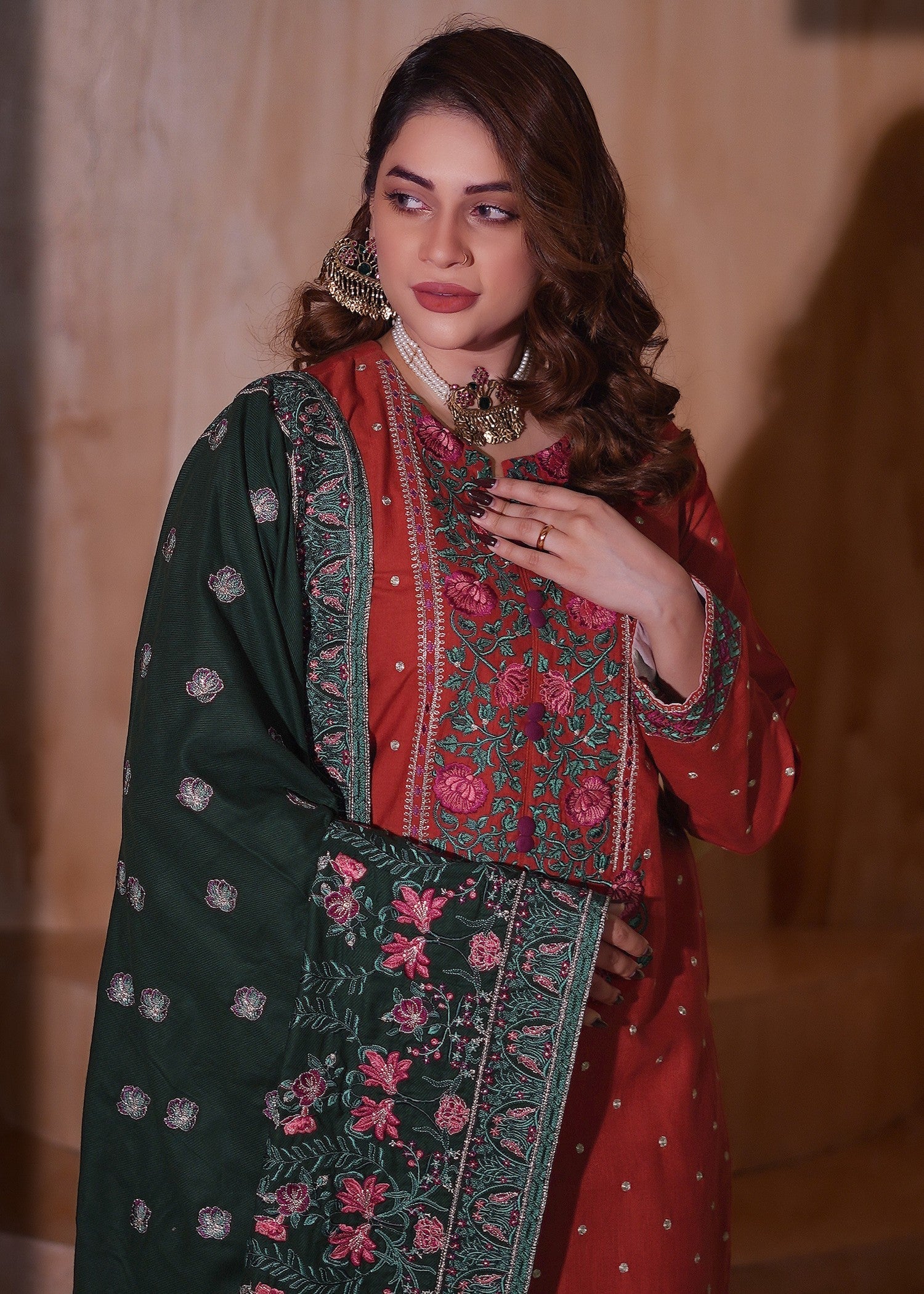 Aayra AY1145 Autumn Ember Women 3pcs