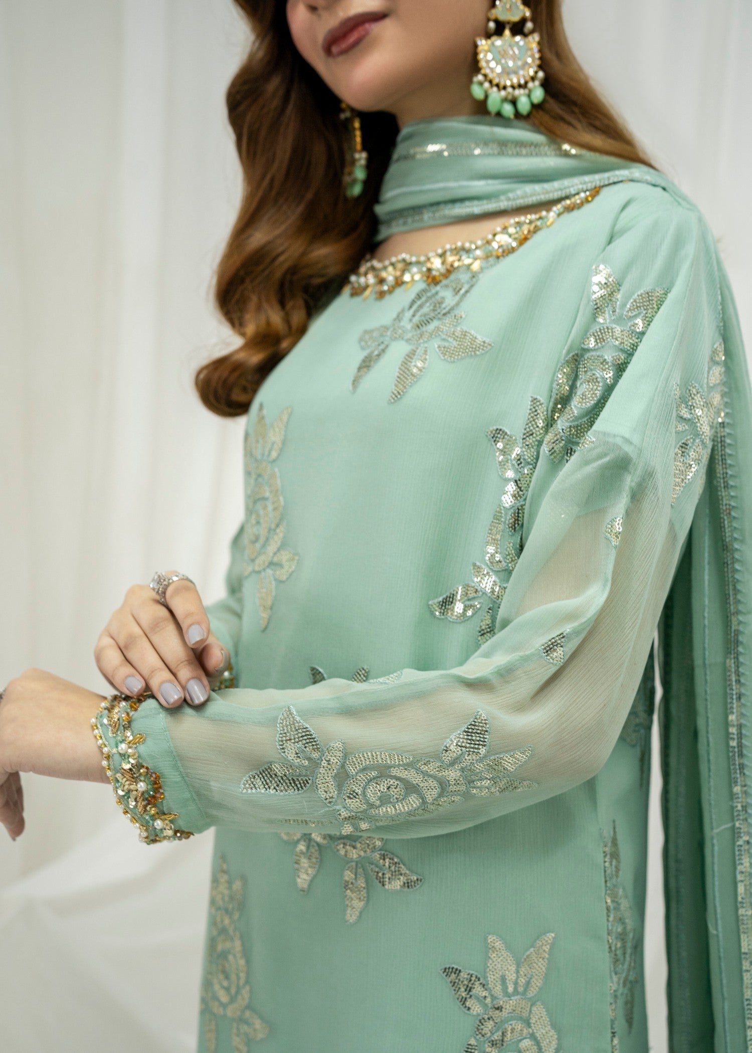 Pehnawa By Bin Akram’s BAHAAR CHIFFON Women 3pcs