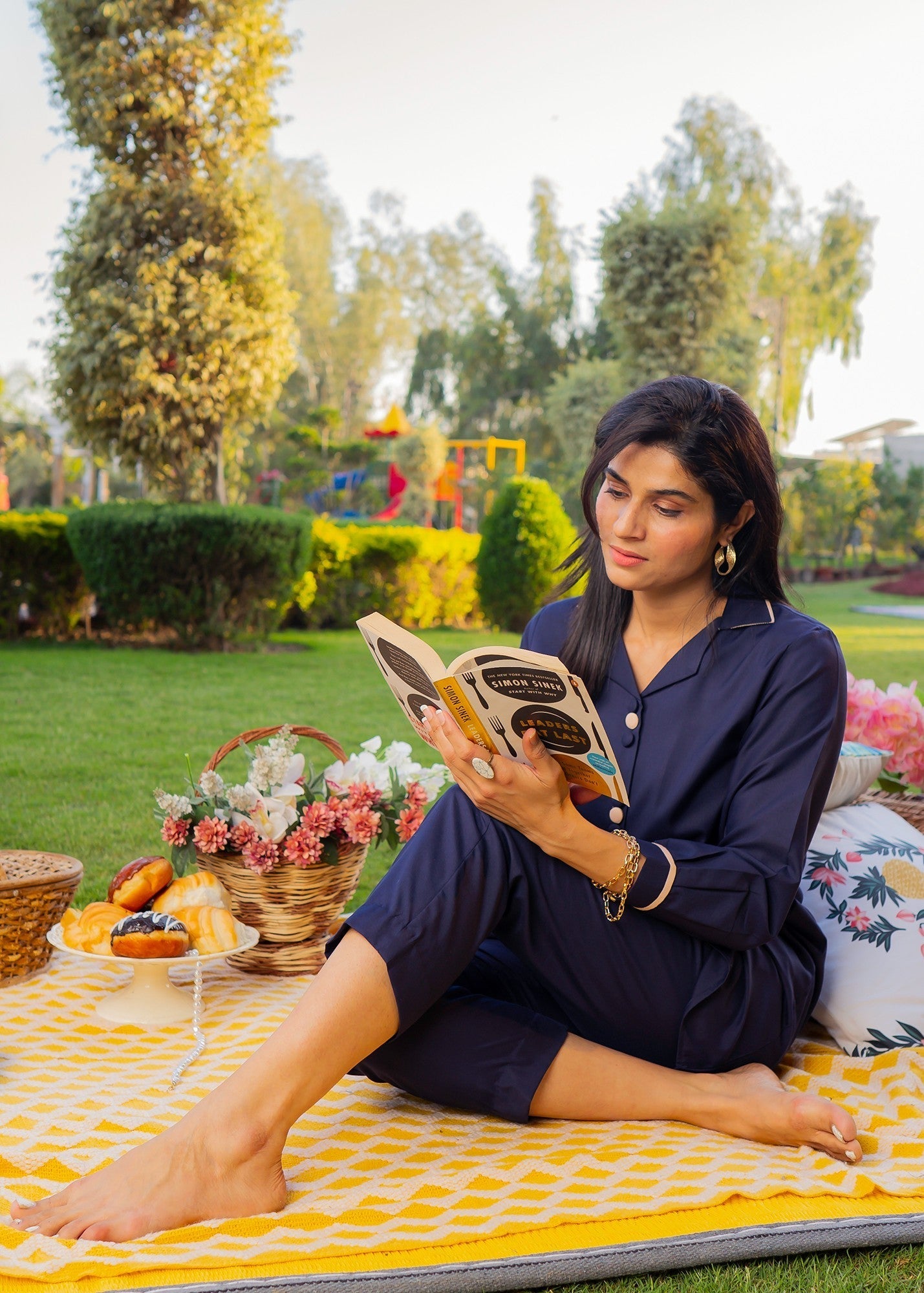 Vestilewear Navy Blue Women Stitched Suit (All Season) VW03 B Women 2pcs