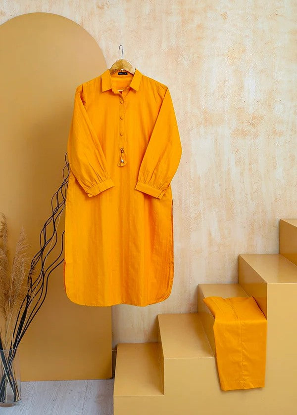 Haya Suit Mustard SW24 309 Women 2pcs