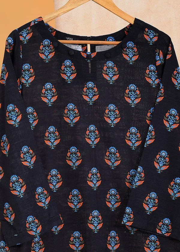 Haya Printed Suit Black SW24 292 Women 2pcs