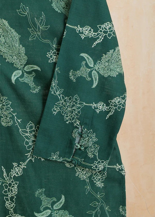 Haya Printed Suit Green SW24 323 Women 2pcs