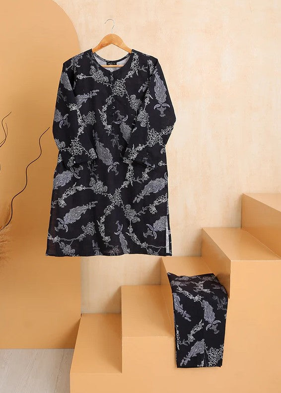 Haya Printed Suit Navy SW24 323 Women 2pcs