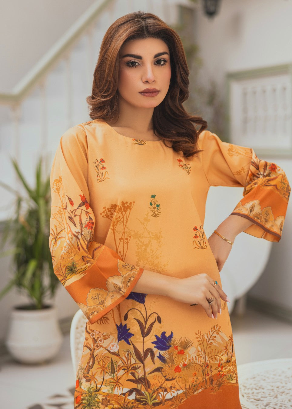 Taranjan Beige Glam Women 2pcs