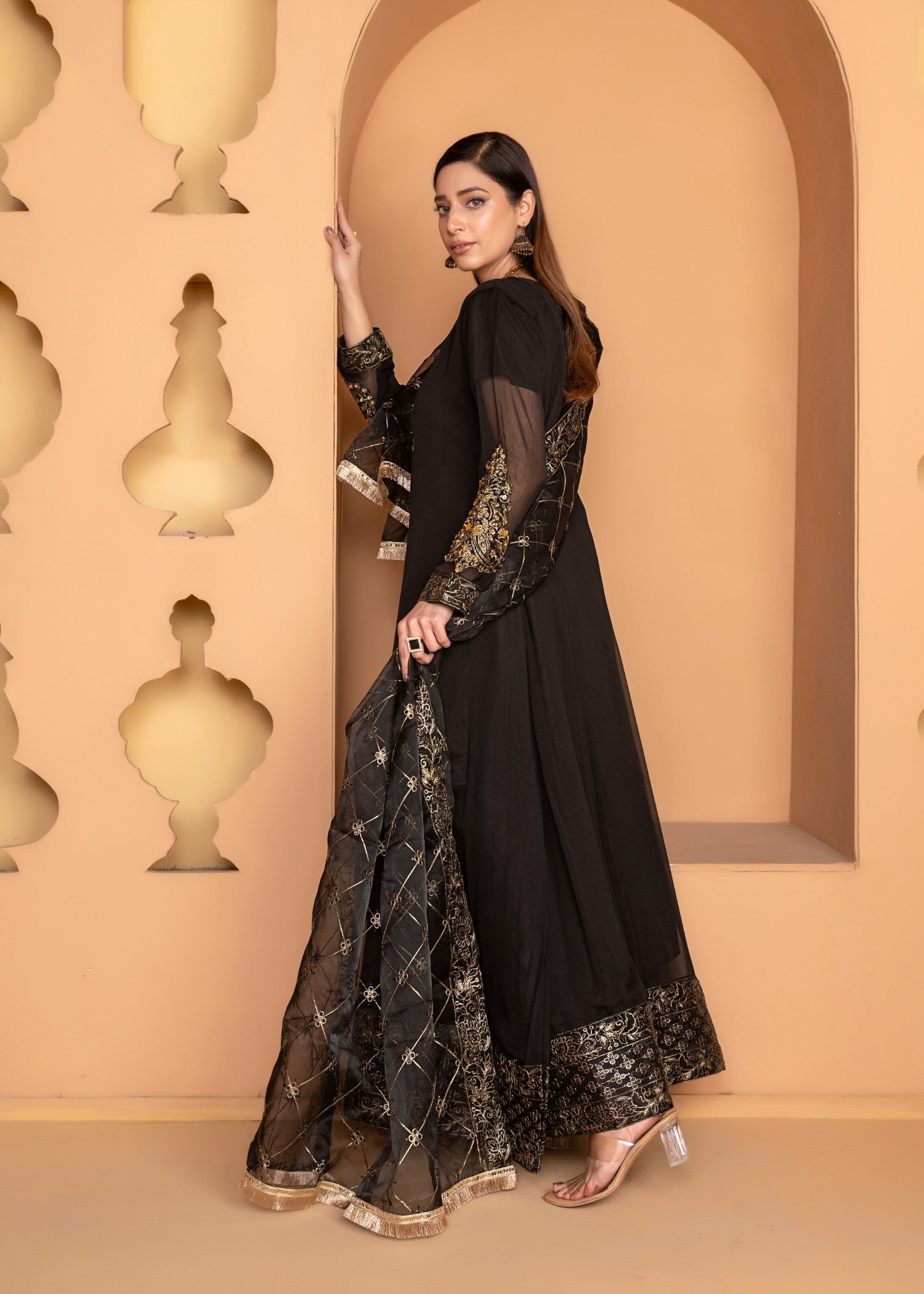 Reet Rivaj RUBI Maxi Black TPS Women 3pcs