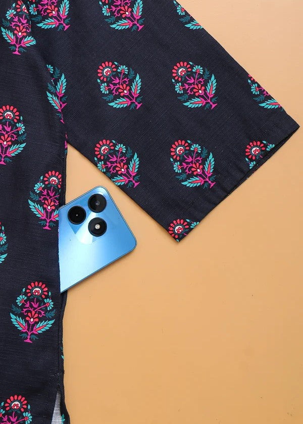 Haya Printed Suit Blue SW24 326 Women 2pcs