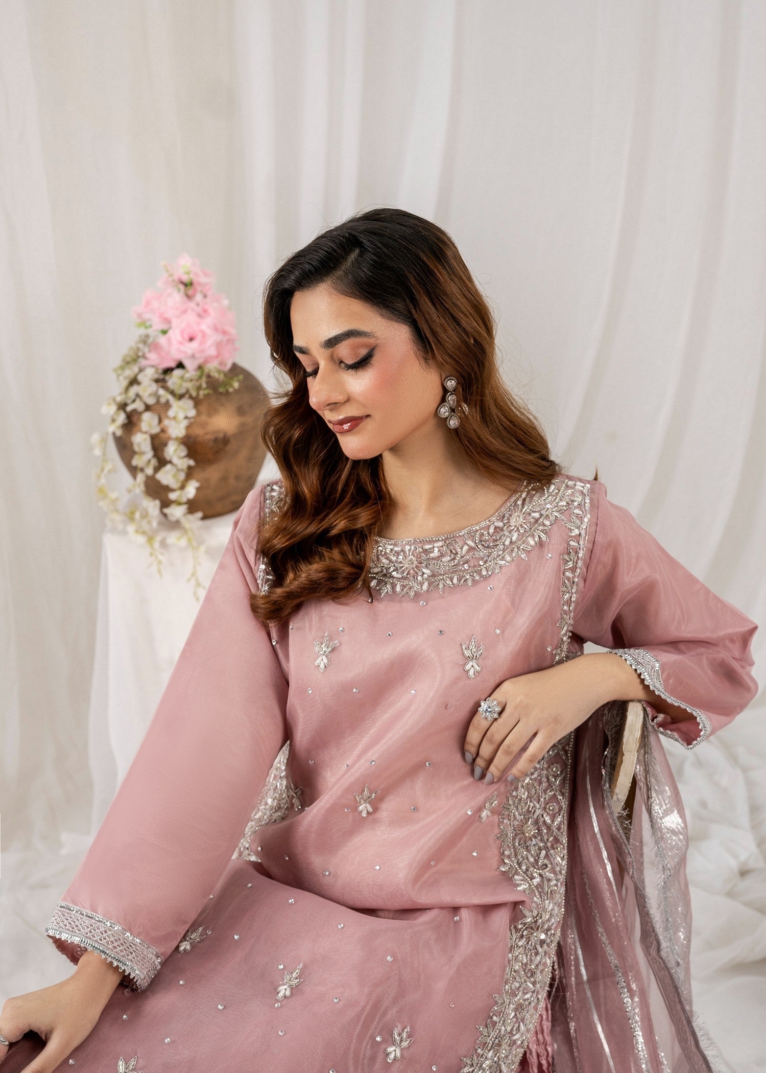 Pehnawa By Bin Akram’s GULMOHAR ORGANZA Women 3pcs