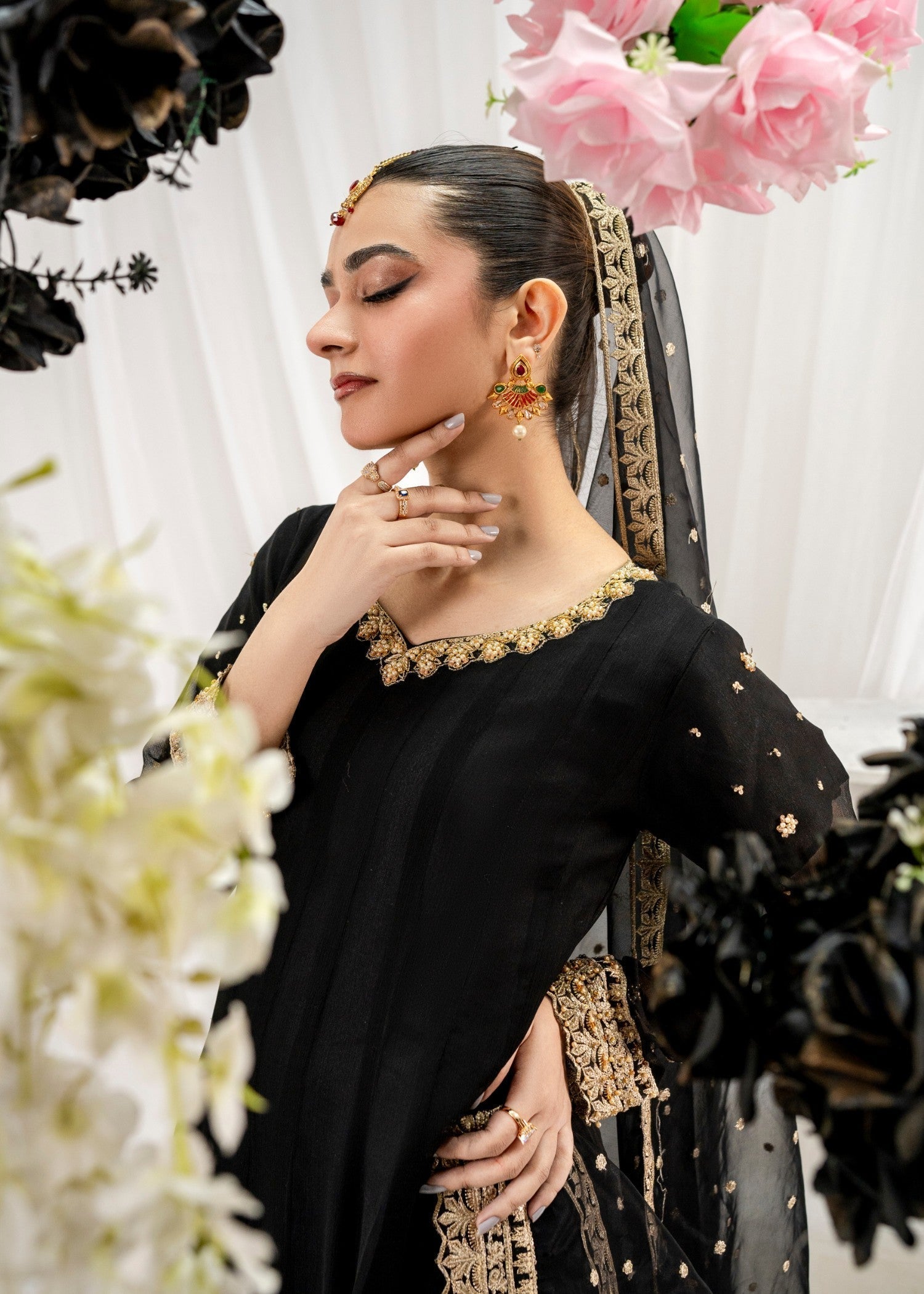 Pehnawa By Bin Akram’s AABROO CHIFFON Women 3pcs