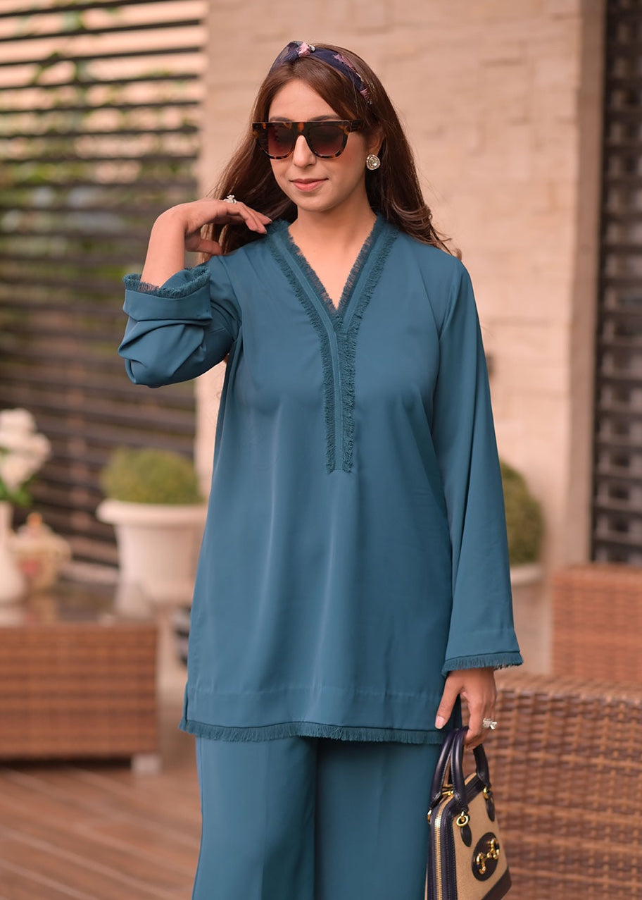 Mahnoor Azher Teal Elegance | MA 39 Women 2pcs