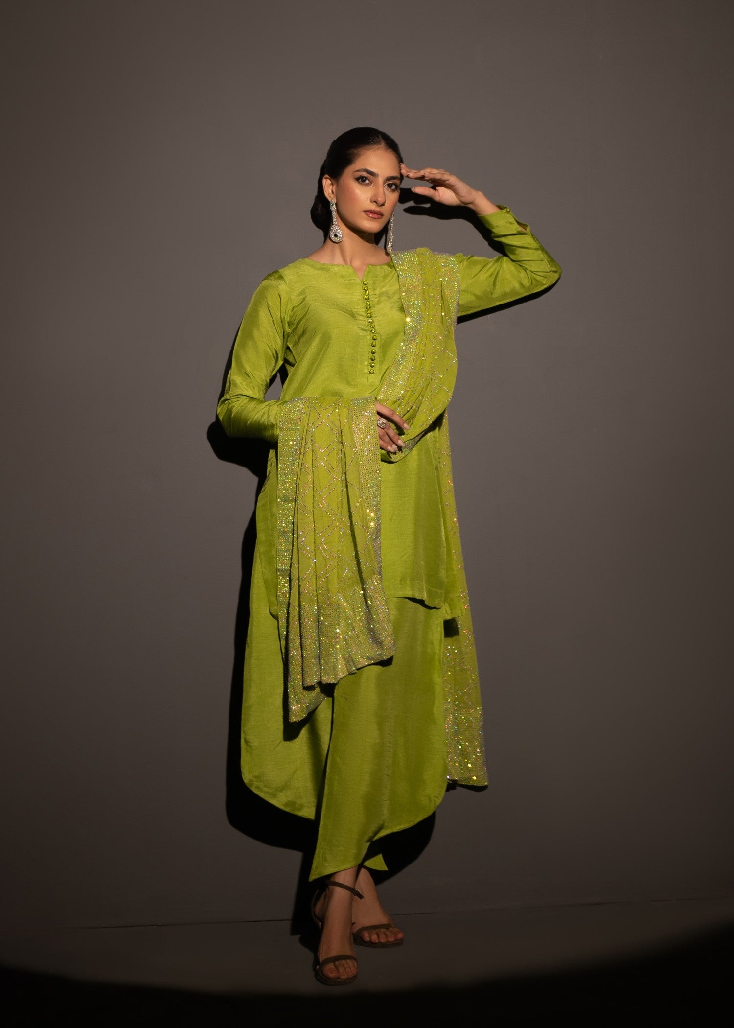 Shafani Lime Luxe Women 3pcs