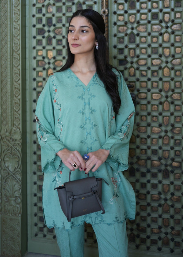 Sahar Teal Oasis Women 2pcs