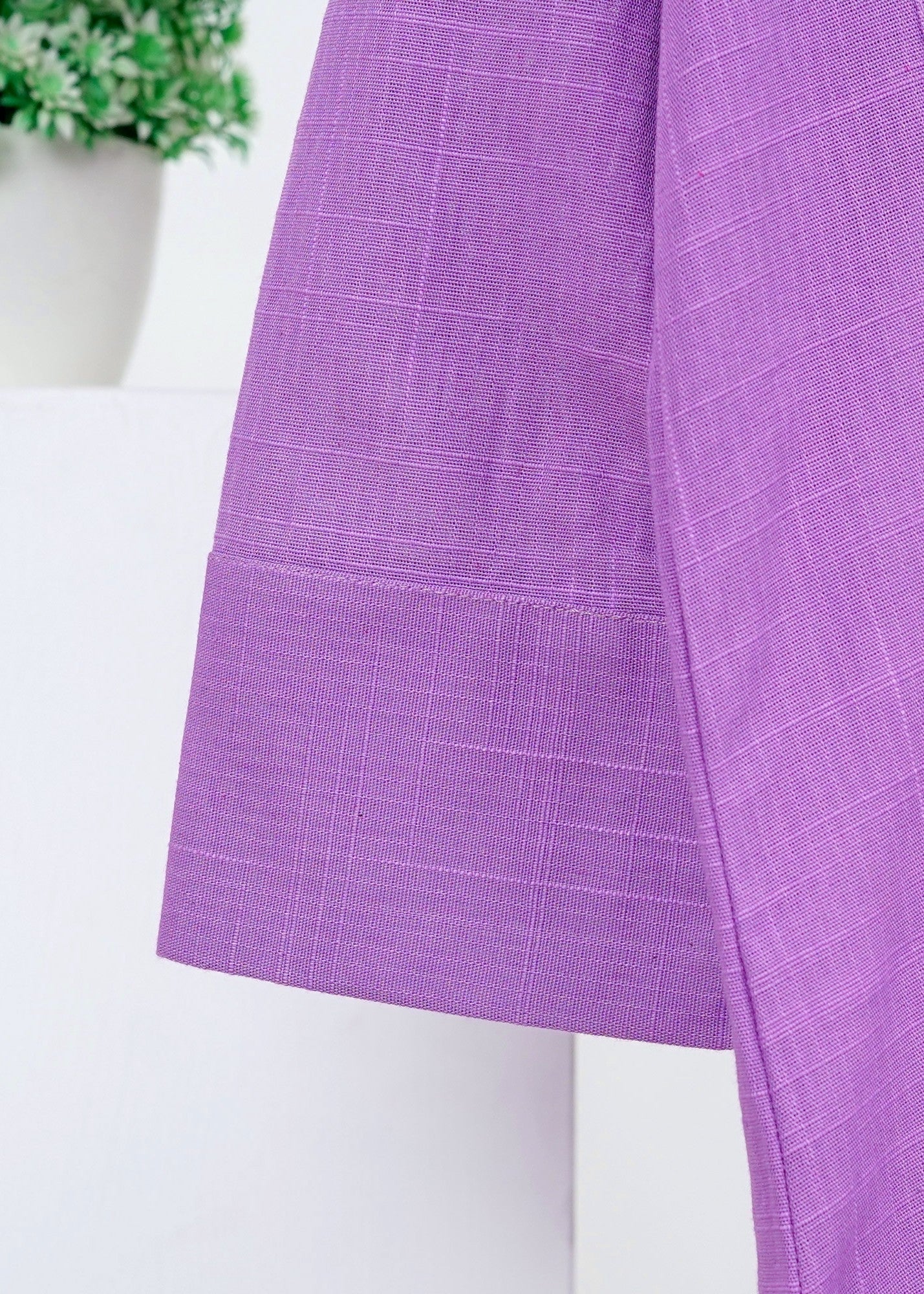 6teen lilac khaddar shirt Women 1pcs