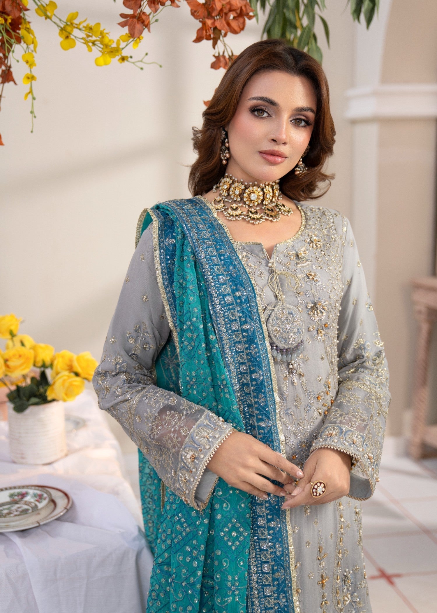 Sajni Fashion 3323 gray Women 3pcs