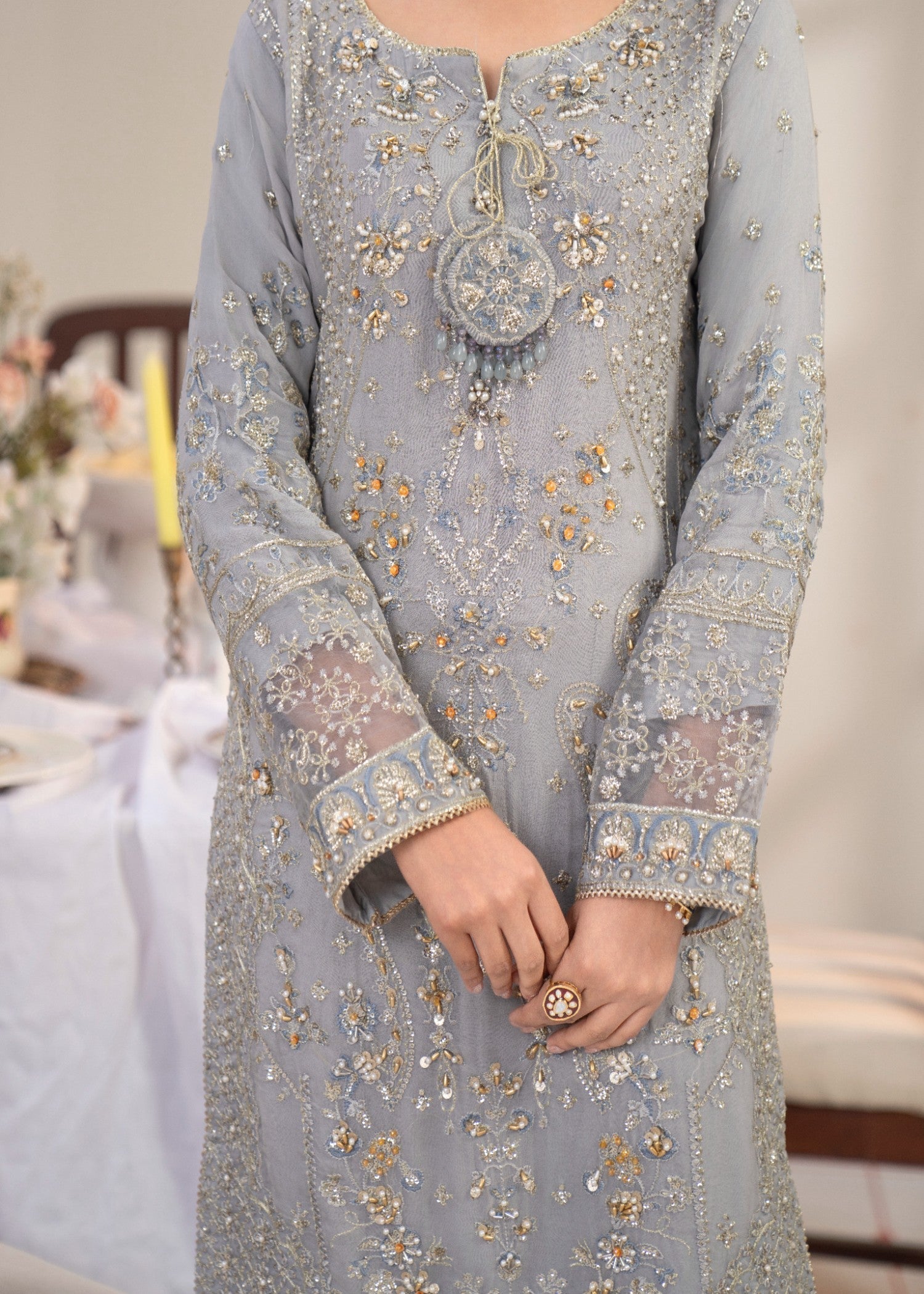 Sajni Fashion 3323 gray Women 3pcs