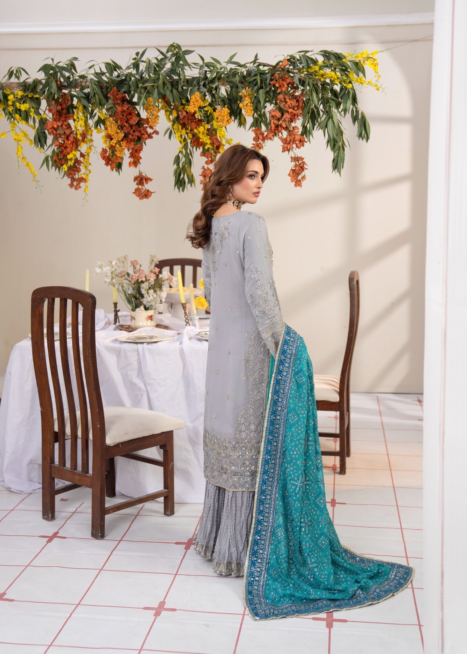 Sajni Fashion 3323 gray Women 3pcs