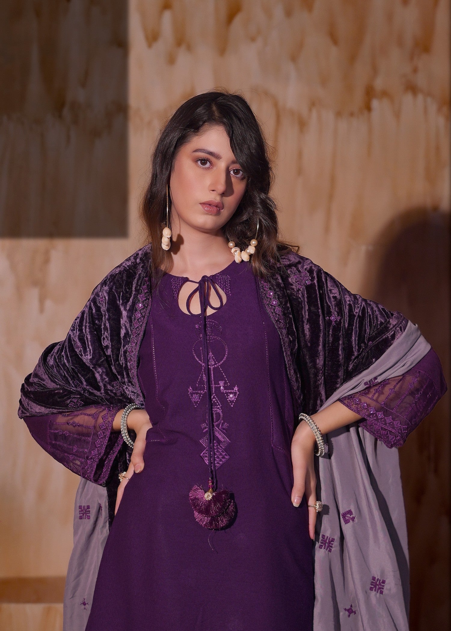Aayra Mystic Plum Women 3pcs