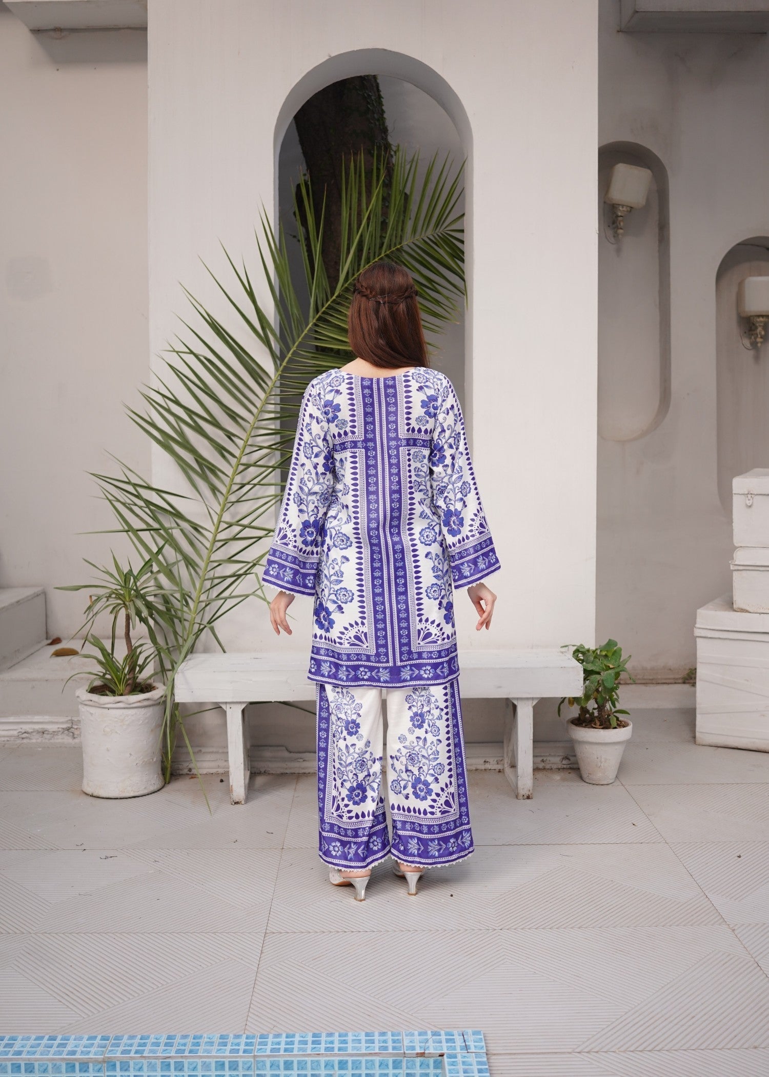 Dynamites Apparel Cyan Blue Women 2pcs